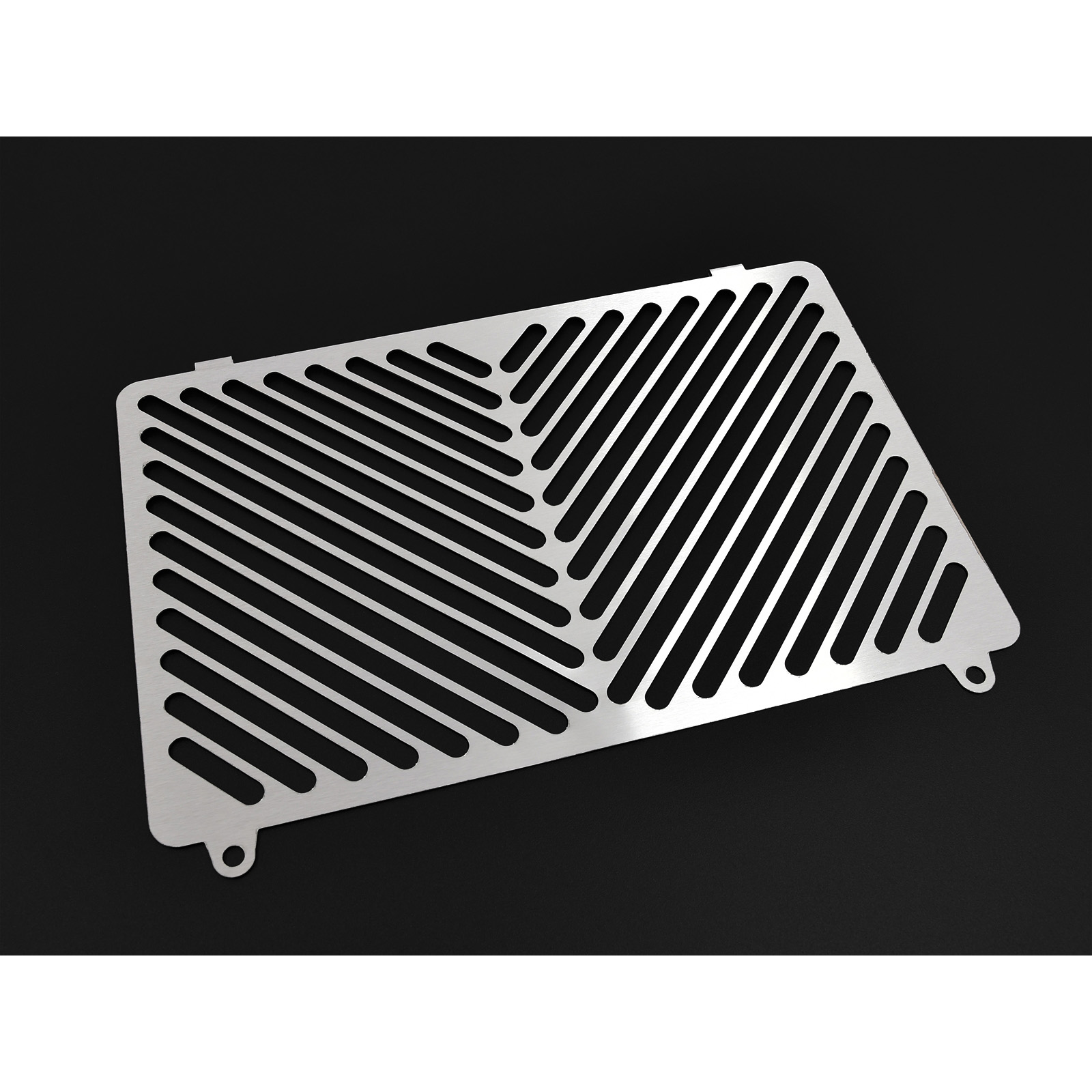 Zieger Kühlerabdeckung Clean silber für Kawasaki Z 750/1000 2003-20 - Motorradteile & Ersatzteile - Verkleidungen & Abdeckungen