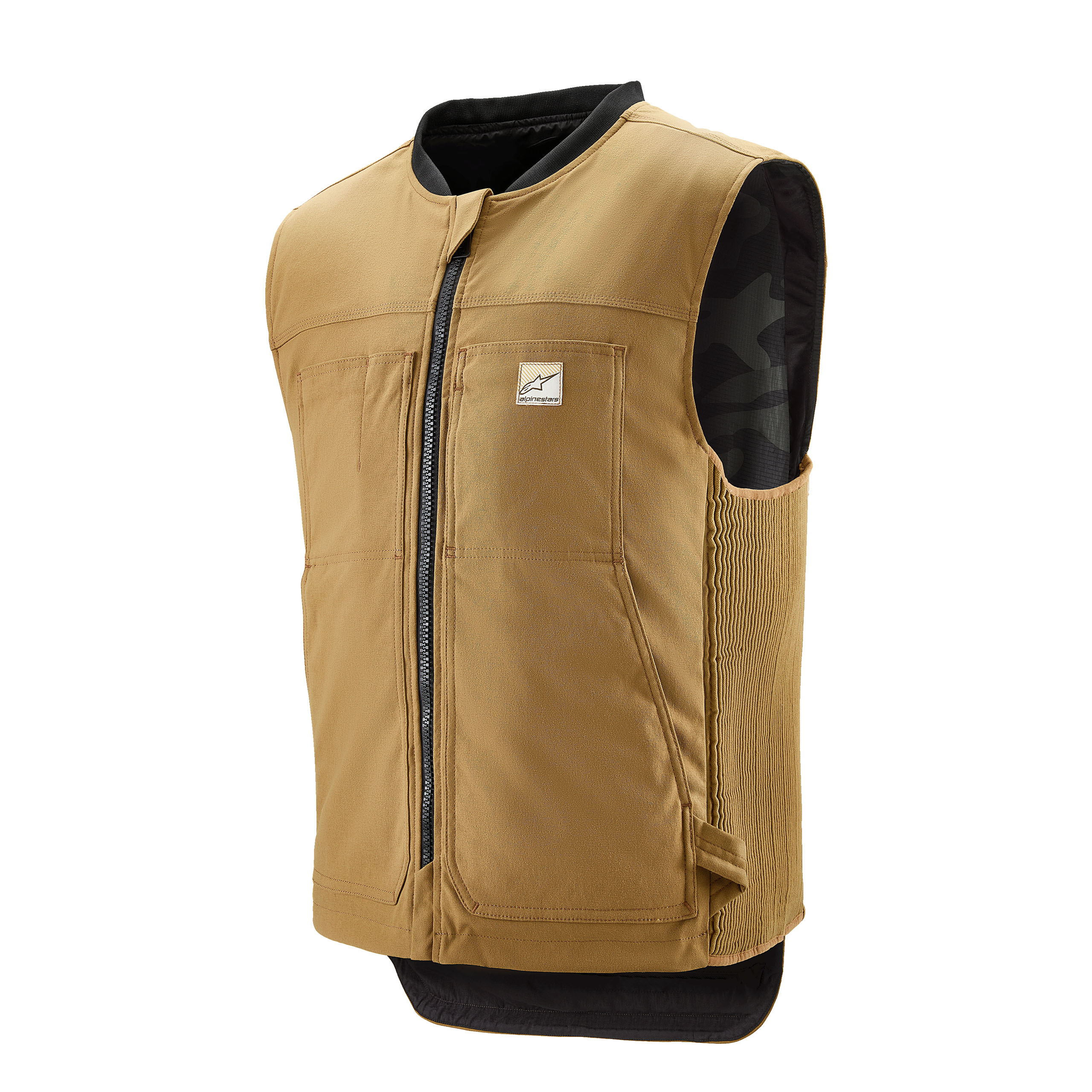 Alpinestars-Tech-Air 3 V2 Canvas Airbag Weste tan S-0001870999074008