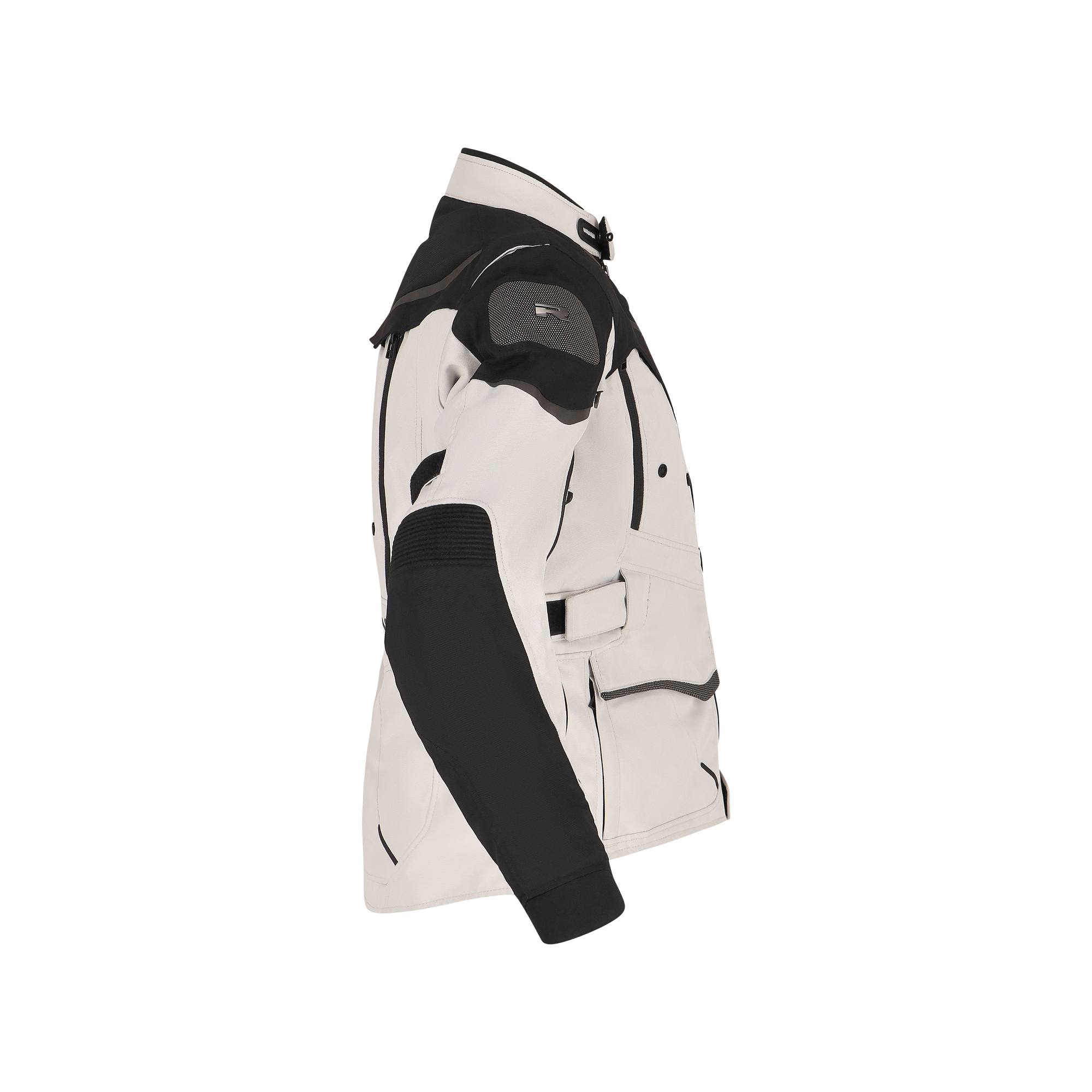 Richa-Infinity 2 Adventure Damen Textiljacke hellgrau/schwarz M-0000407999051009