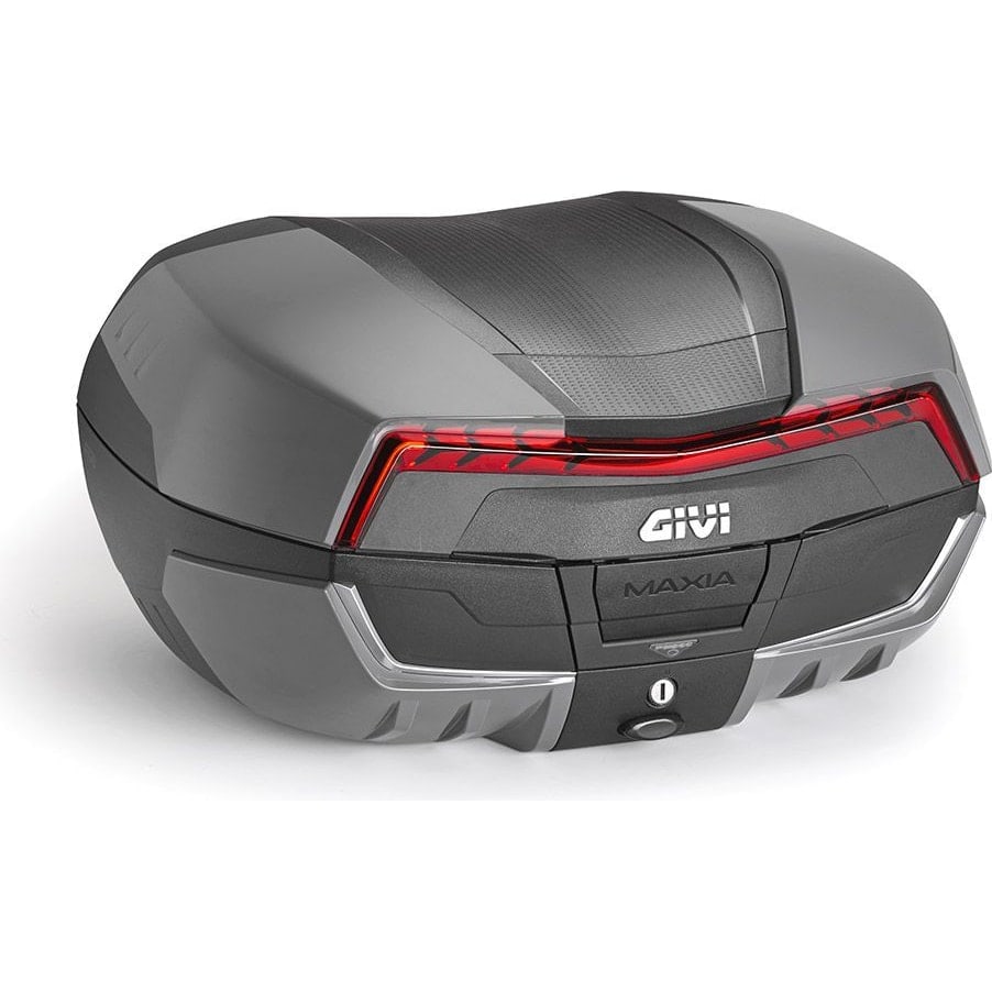 Givi Monokey® Topcase Maxia 5 V58NNG2 58 Liter graphite/rot - Motorradzubehör - Motorradgepäck