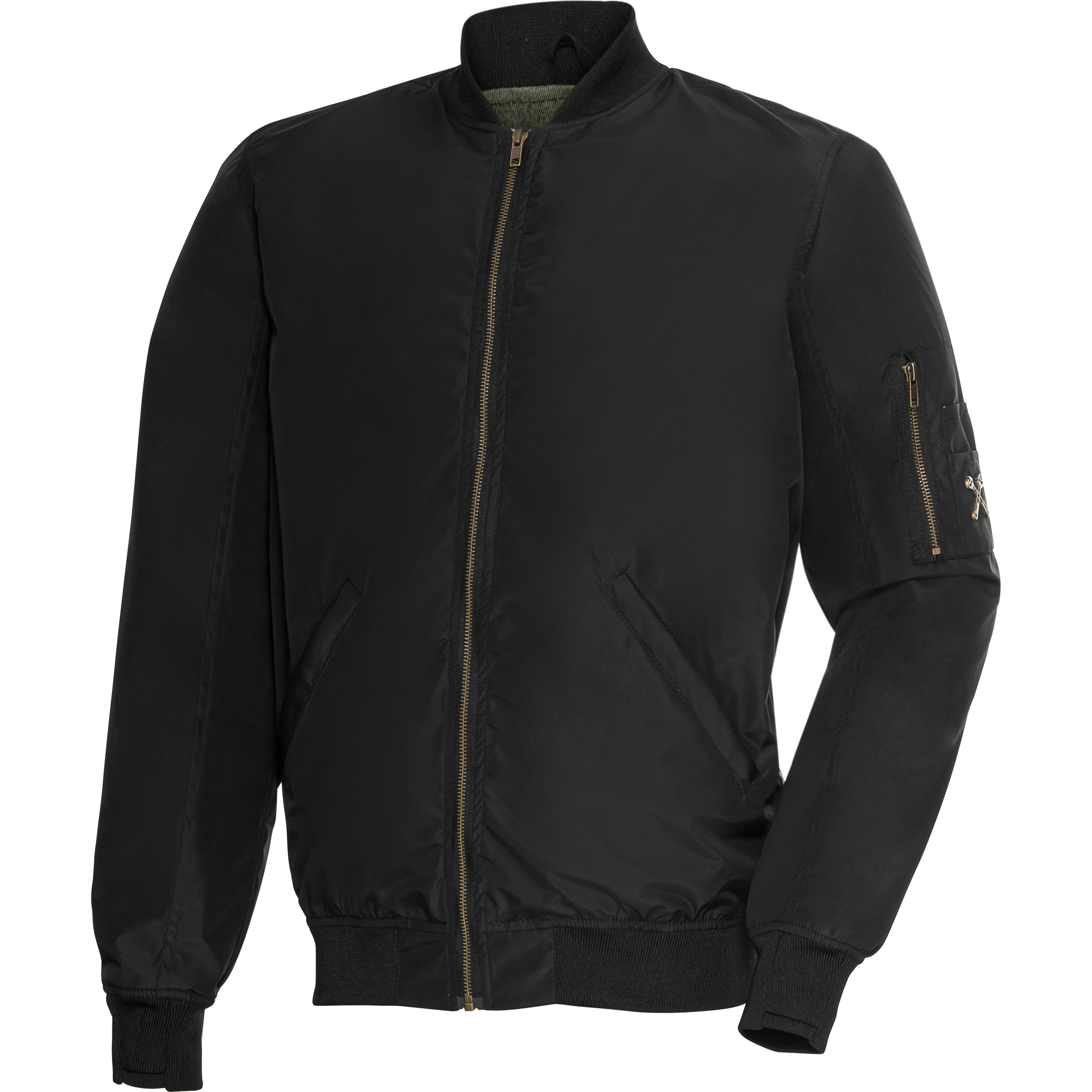 John Doe Flight Textiljacke schwarz S - Motorradbekleidung - Motorradjacken