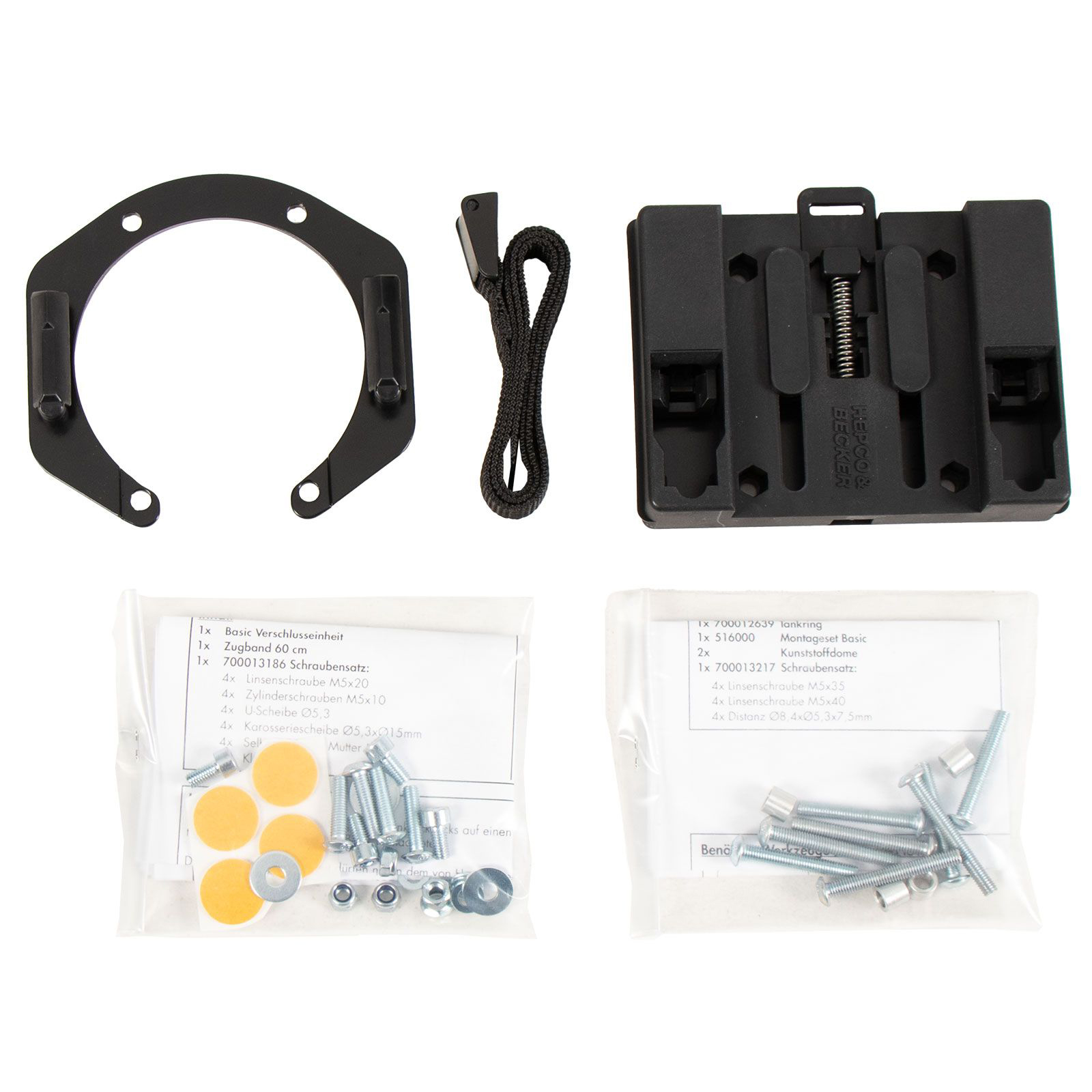 Hepco & Becker Lock-it Tankring Basic für Ducati Multistrada 1200 Enduro - Motorradzubehör - Motorradgepäck