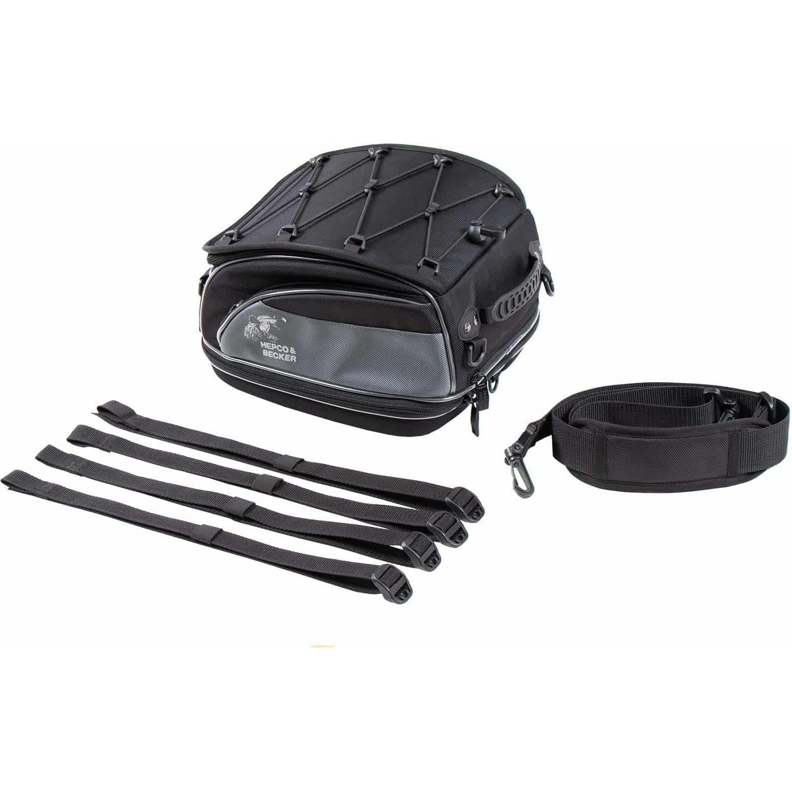Hepco & Becker-Hecktasche Street 7-10 Liter mit Gurtbefestigung-0003302212000000