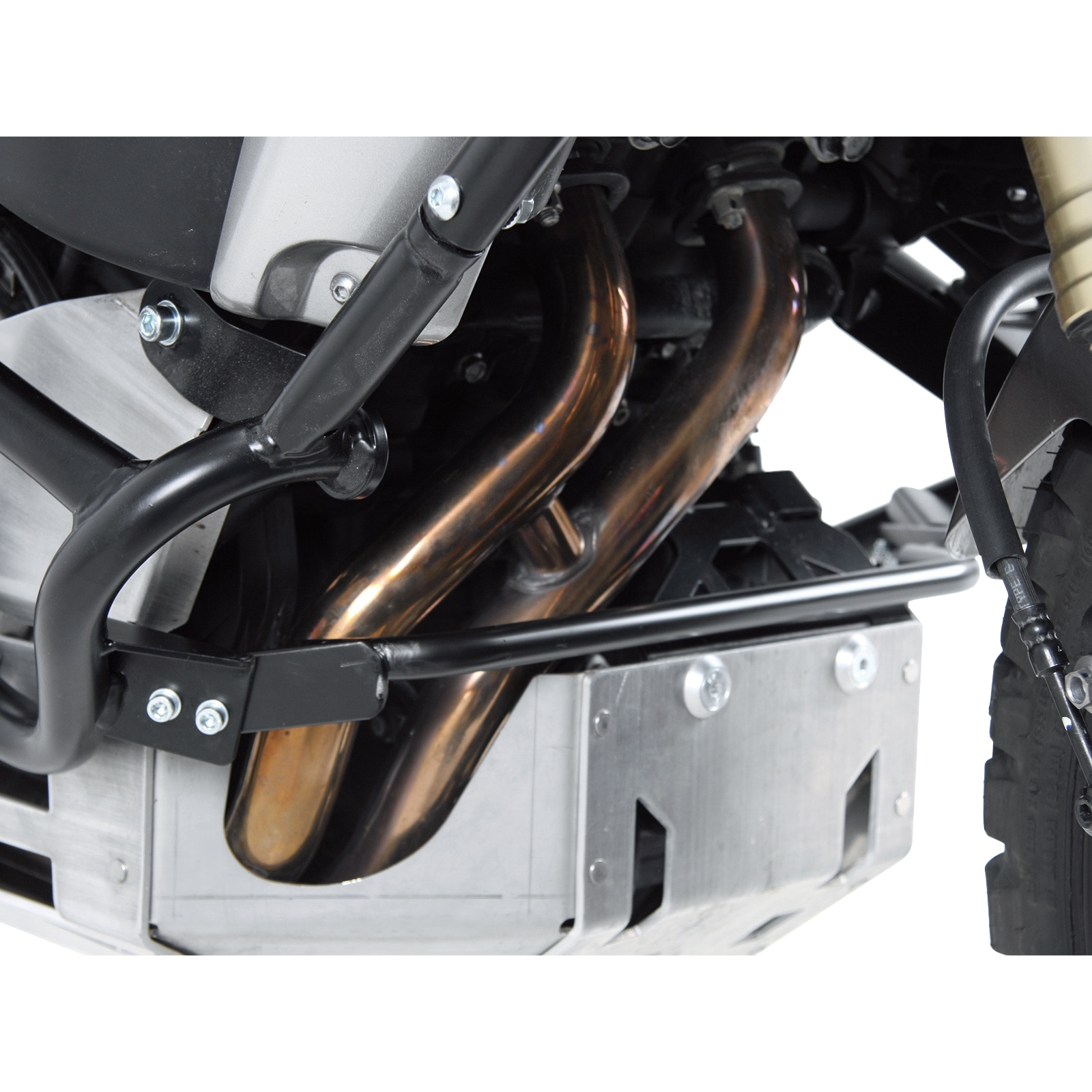 Hepco & Becker Anbausatz bei OEM-Sturzbügel für XT 1200 Z Super Tenere - Motorradteile & Ersatzteile - Anbauteile