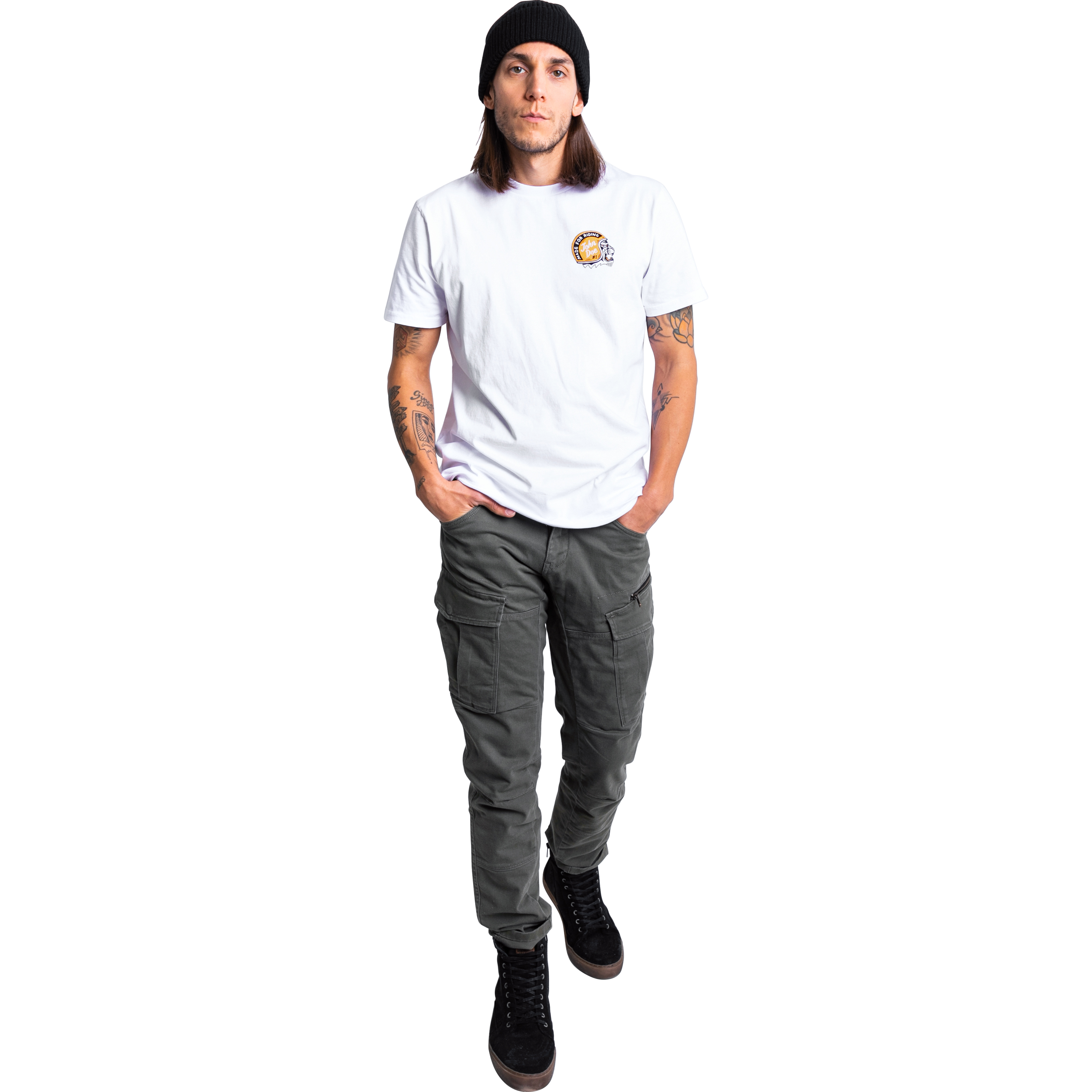 John Doe-T-Shirt Built To Last weiß L-8021061999004010