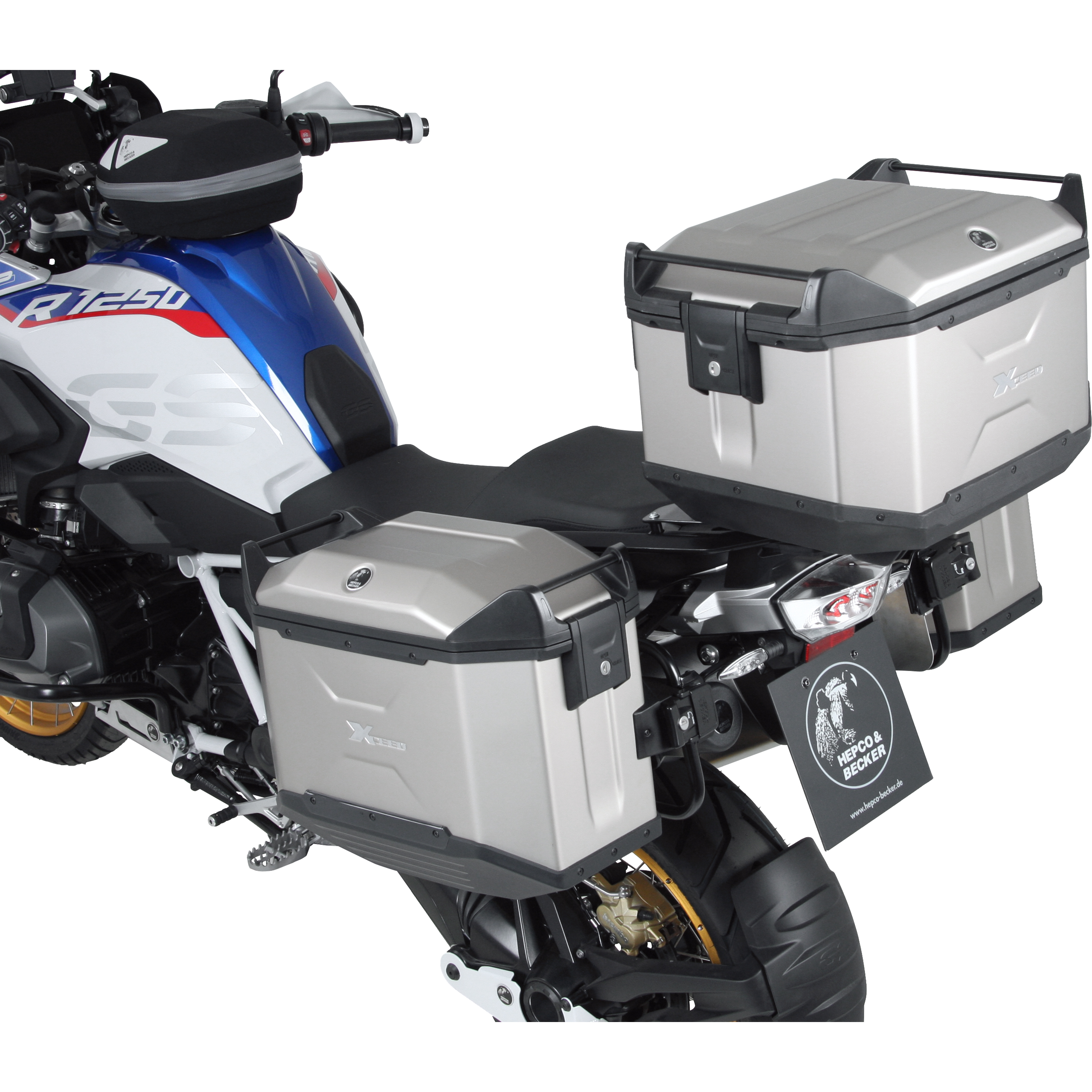 Hepco & Becker-Topcase Xceed Aluminium 45 Liter-5728061203000241