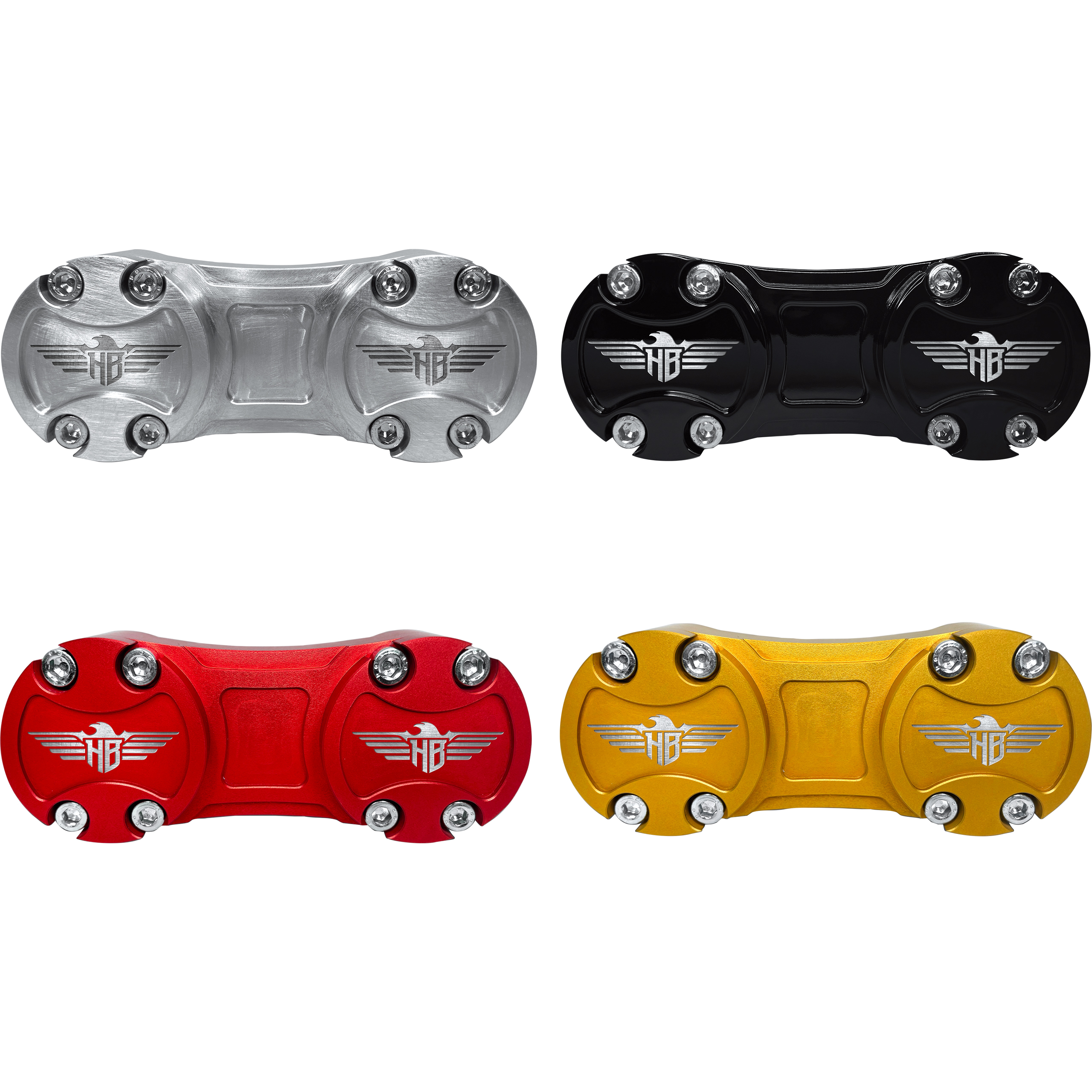 HeinzBikes-Clubstyle Straight Risers für 31,75mm (1,25") Lenker-5742361083999060