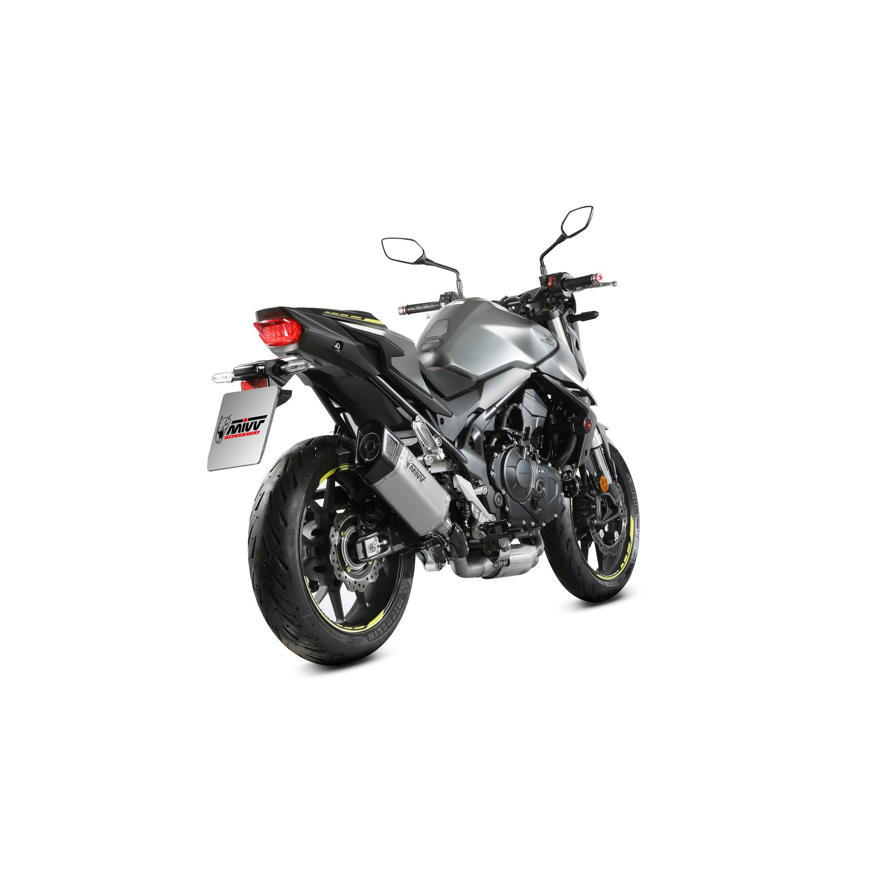 MIVV Auspuff SR-1 Edelstahl/Carbon für CB 750 Hornet 2023-2024