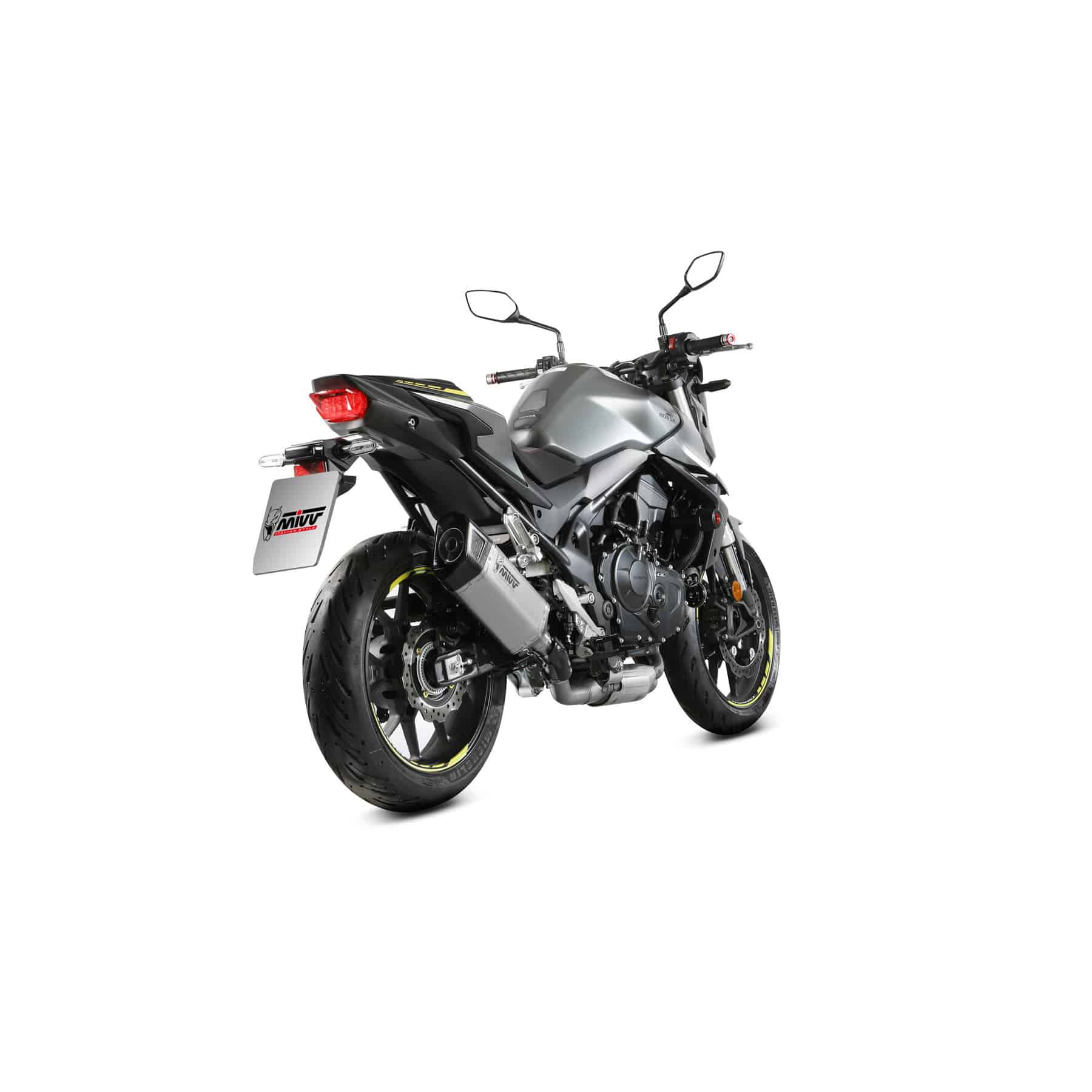 MIVV Auspuff SR-1 acier inox/carbone pour CB 750 Hornet 2023-2024