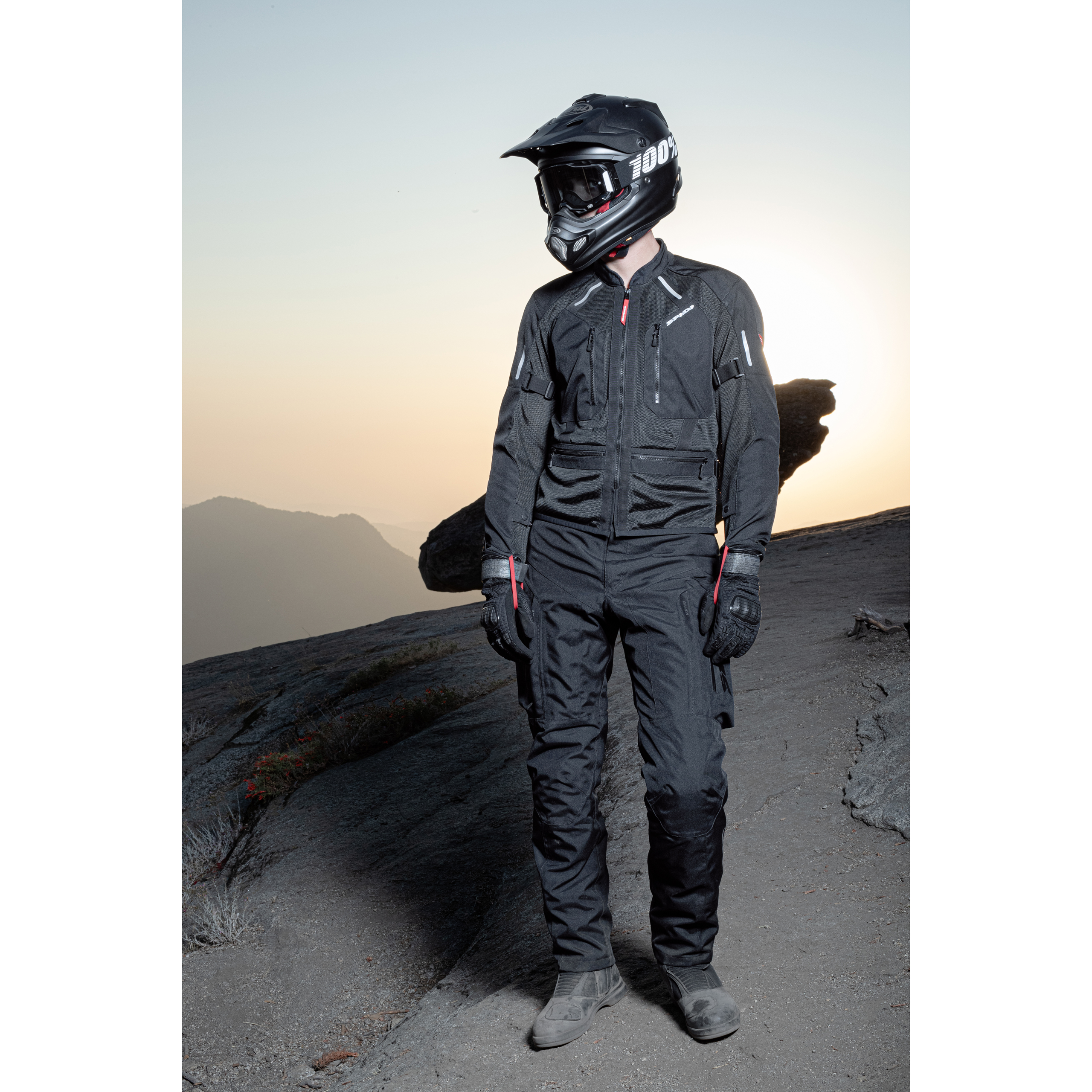 SPIDI-Mission-T Textiljacke schwarz M-2016391999001009