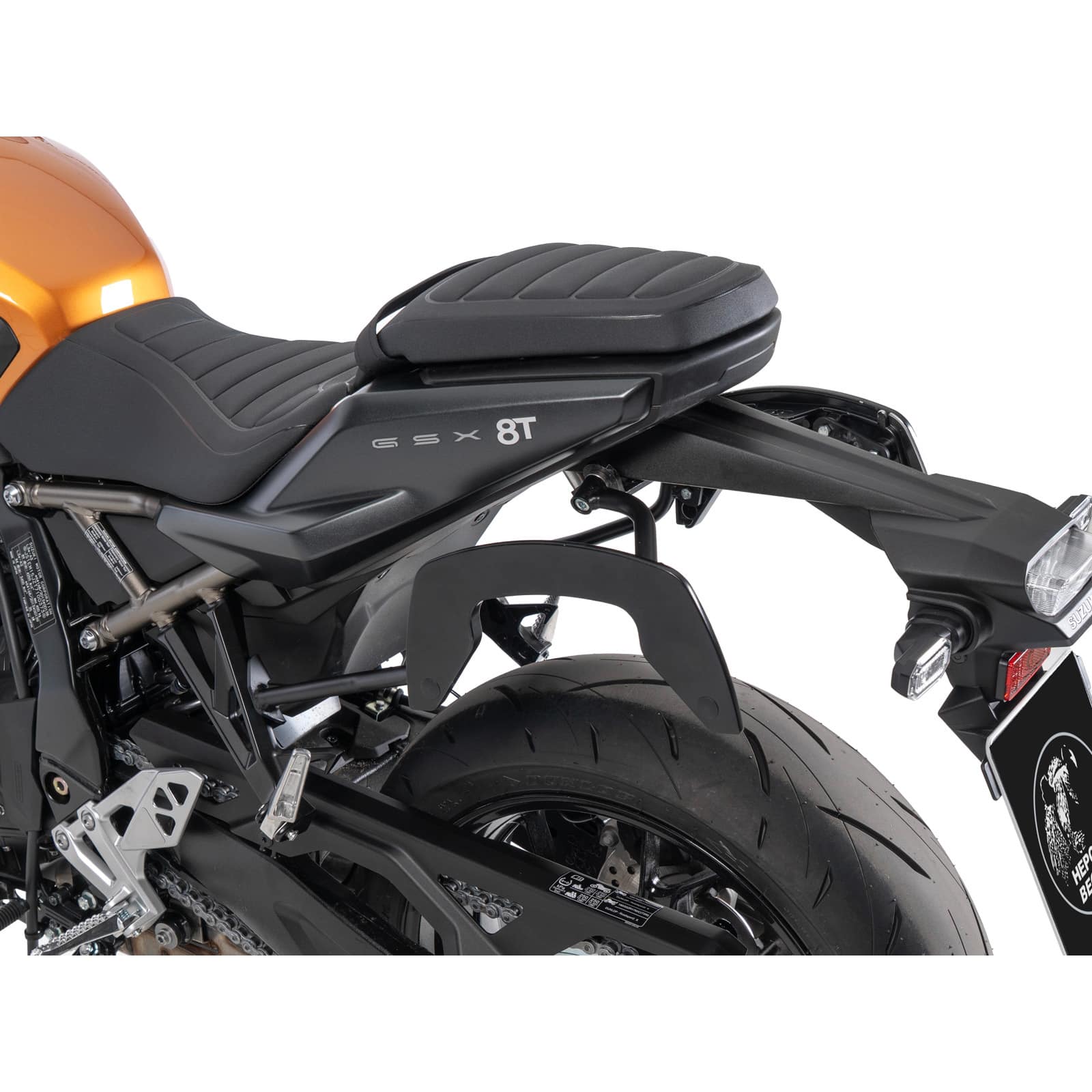 Hepco & Becker Seitentaschenhalter C-Bow schwarz für Suzuki GSX-8 T - Motorradzubehör - Motorradgepäck