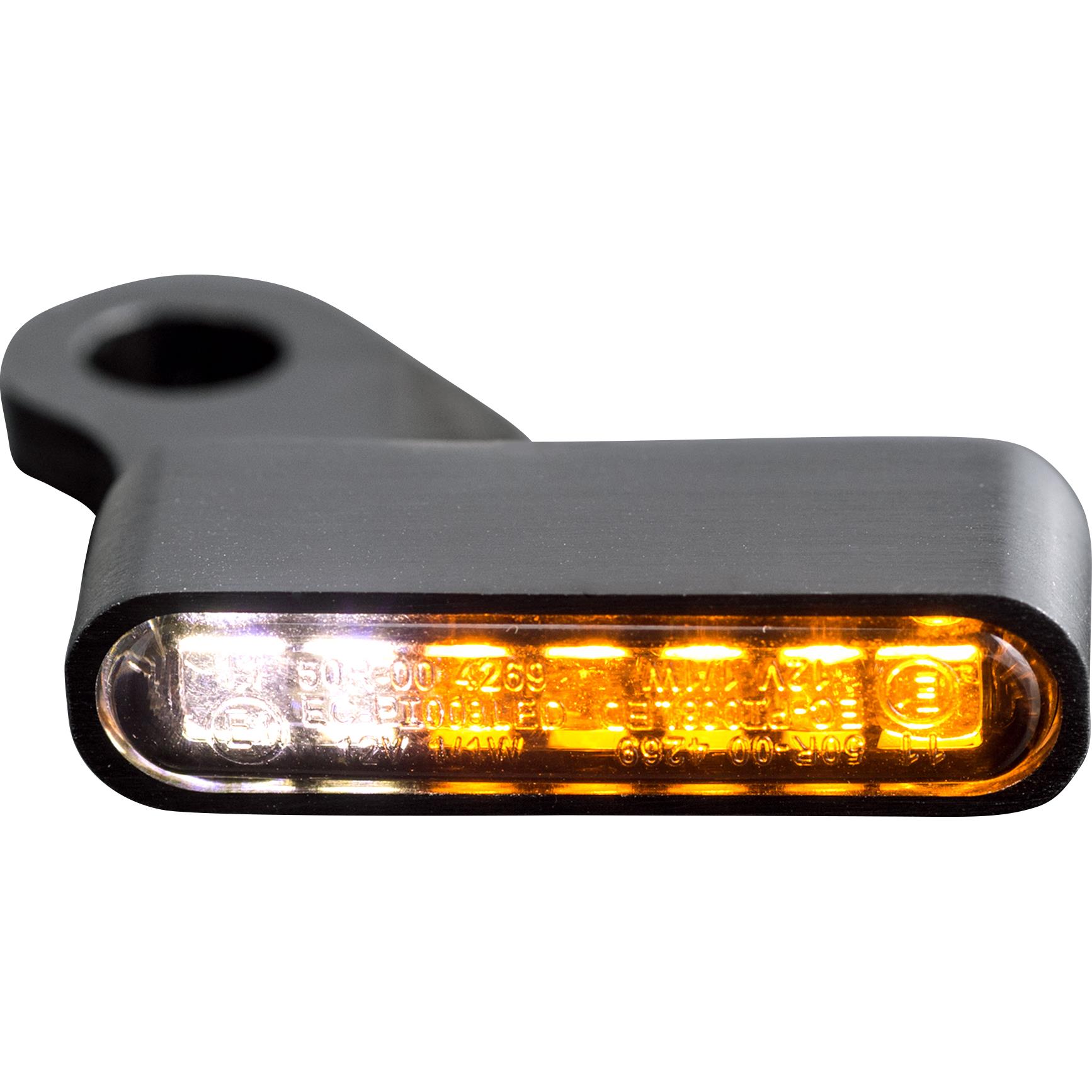 HeinzBikes LED Alu Blinker/Positionspaar für Sportster 96-13 schwarz - Motorradteile & Ersatzteile - Beleuchtung