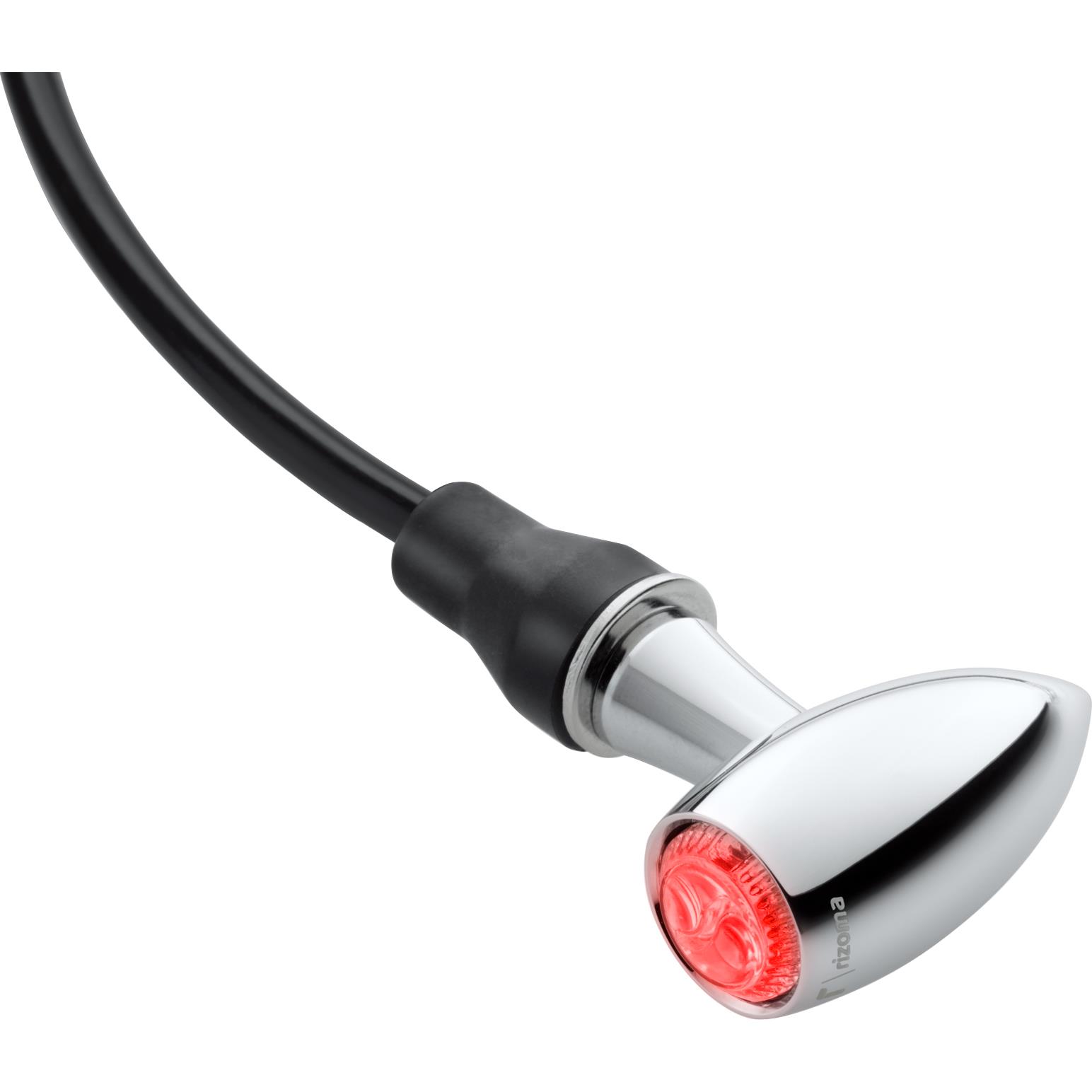 Rizoma LED Blinker/Rücklicht Club S Alu M8 Ø21mm FR155CH chrom - Motorradteile & Ersatzteile - Beleuchtung