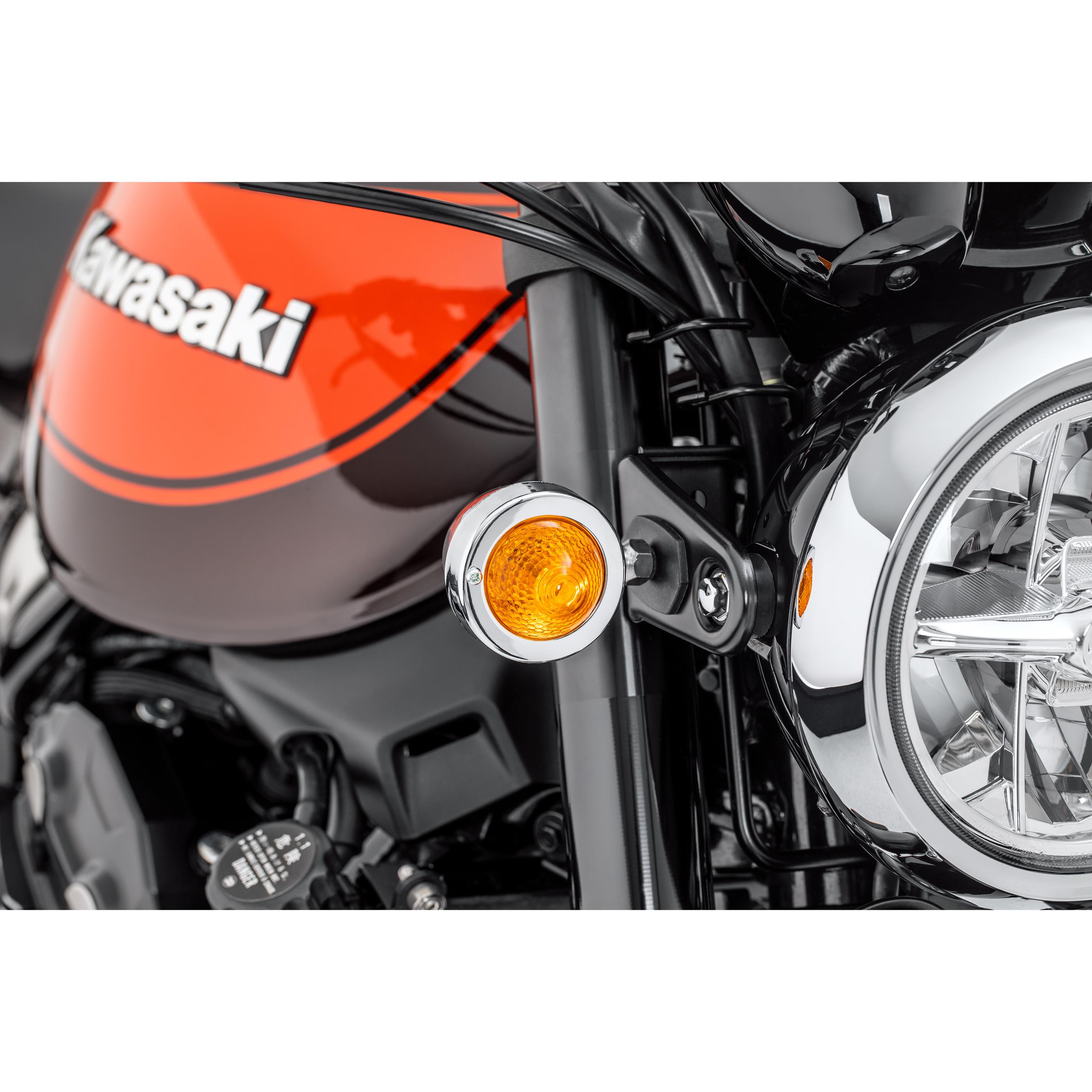 Shin Yo Blinker Bullet Pike 12V/10W M10 Metall Ø58mm chrom - Motorradteile & Ersatzteile - Beleuchtung