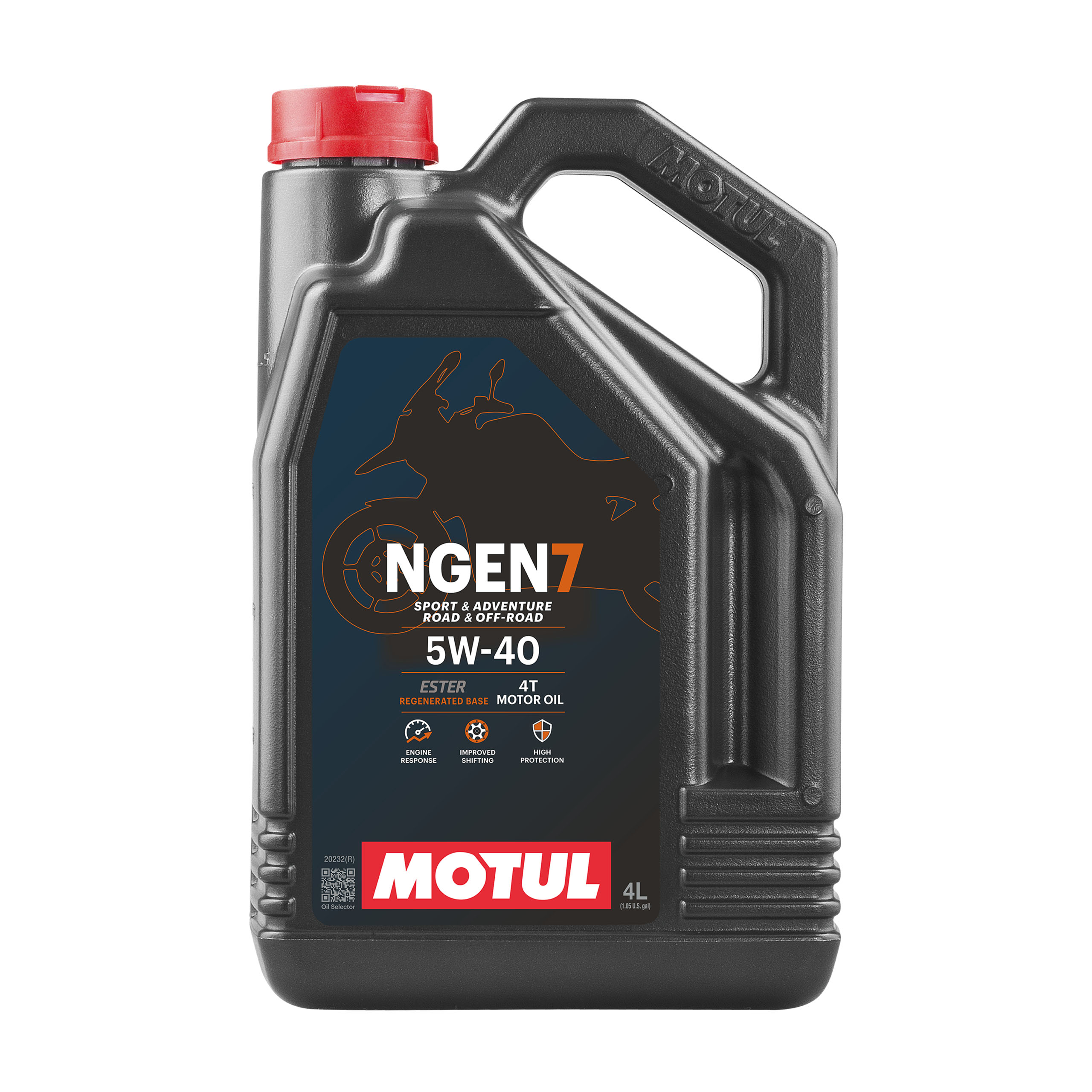 Motul olio motore totalmente sintetico NGEN7 5W40 4 litri