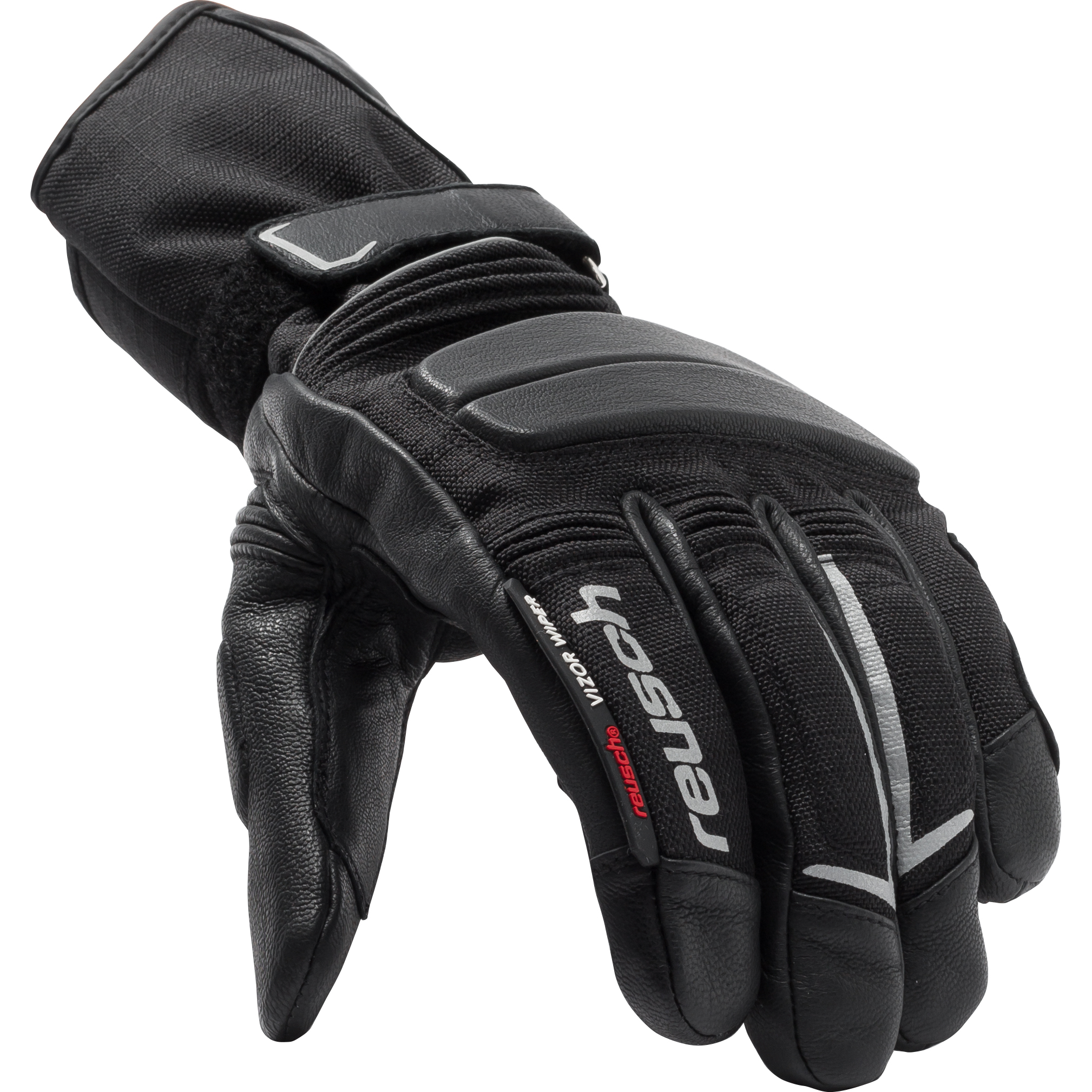 Reusch-Outrider Gore-Tex Leder/Textilhandschuh lang schwarz 8,5-3115121006001935