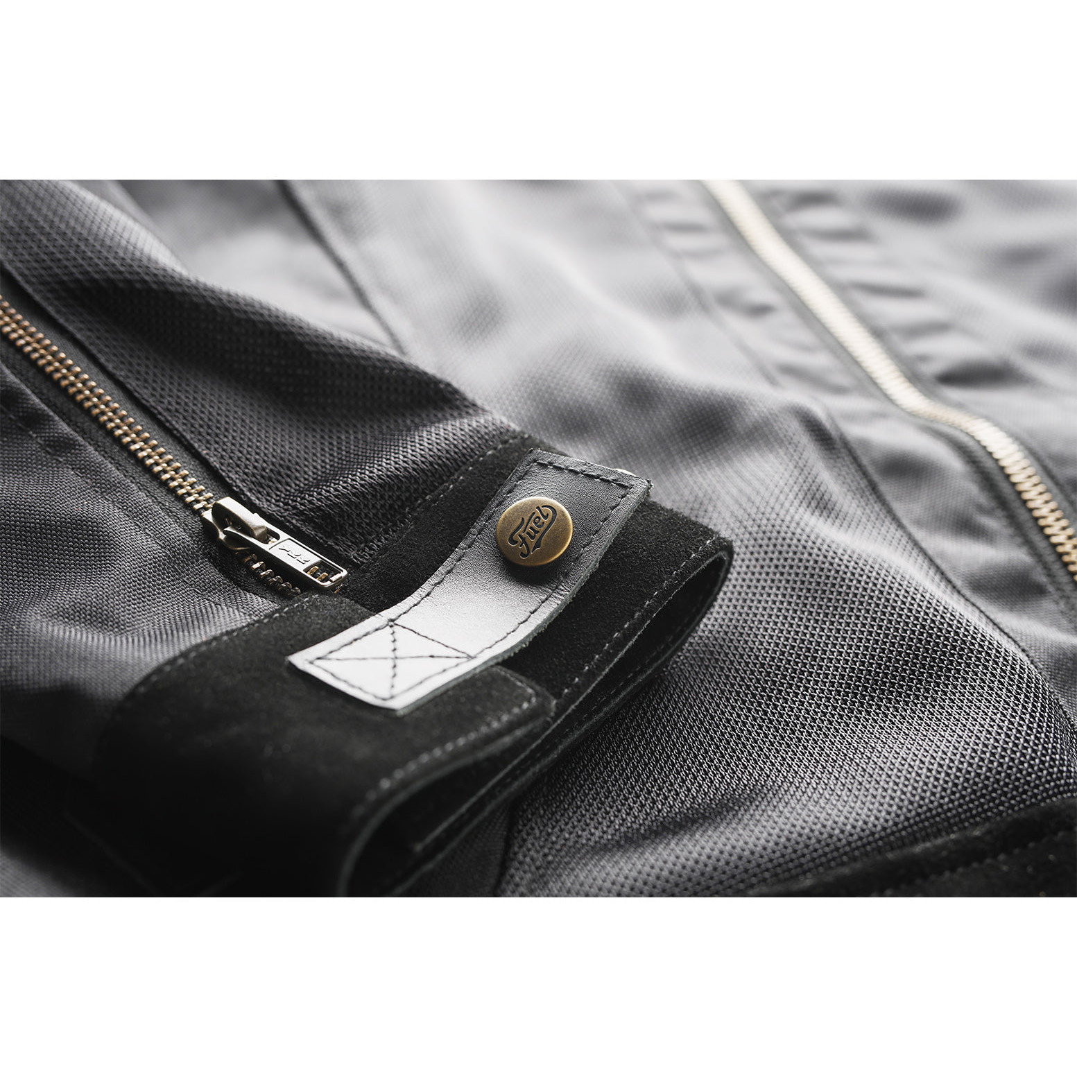 Fuel-Arizona Textil-/Wildlederjacke schwarz-0001950002001