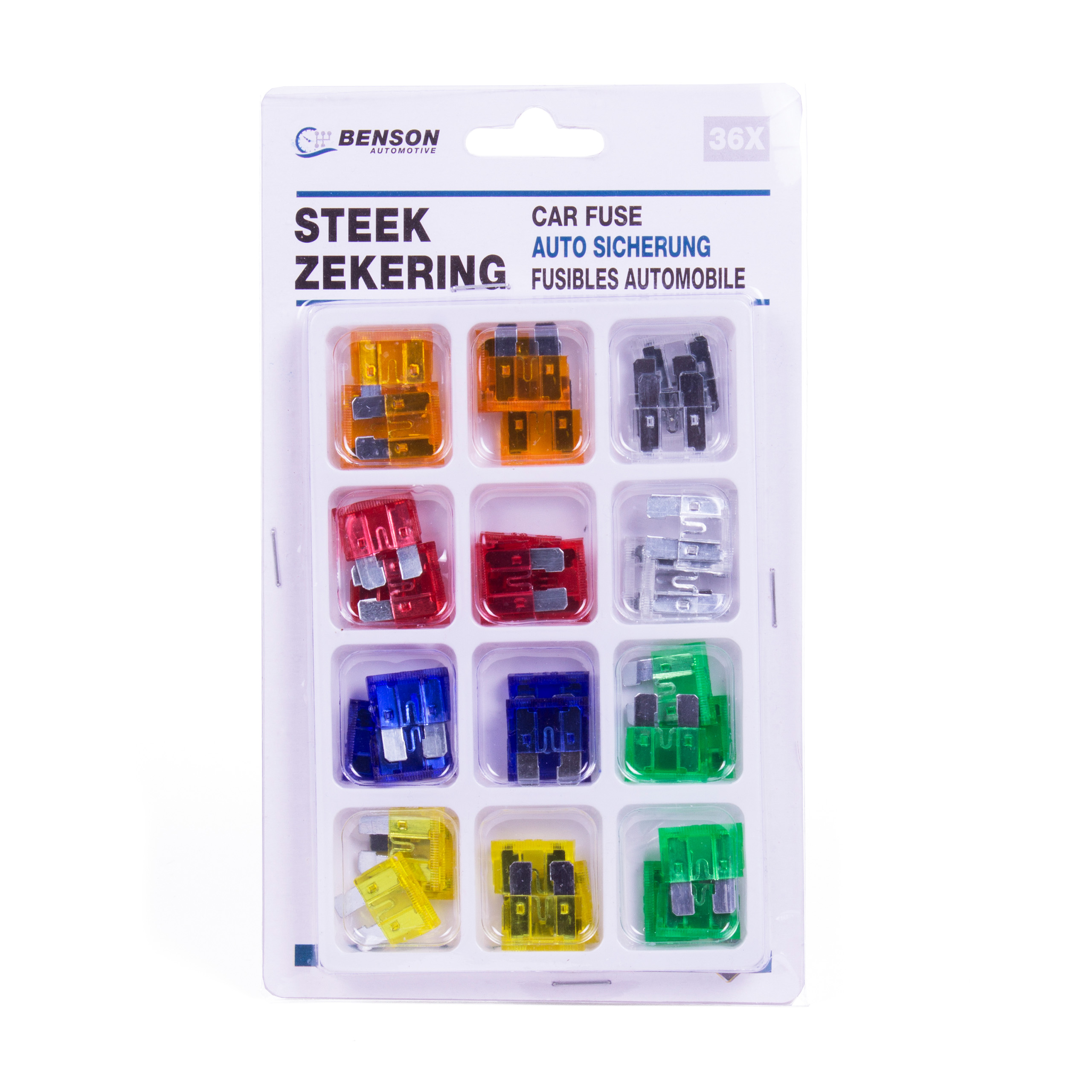 Benson Automotive-Mini Flachsicherungen 36 tlg.-0002233024000000