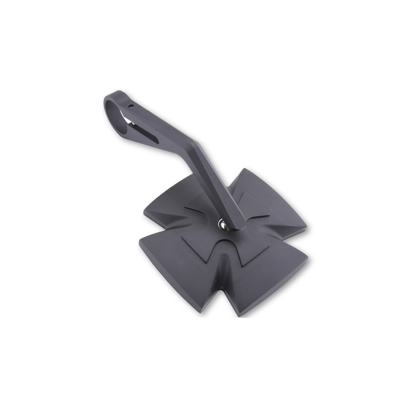 HIGHSIDER pro-Lenkerendenspiegel für 22/25,4/30mm Iron Cross-0001748112000000