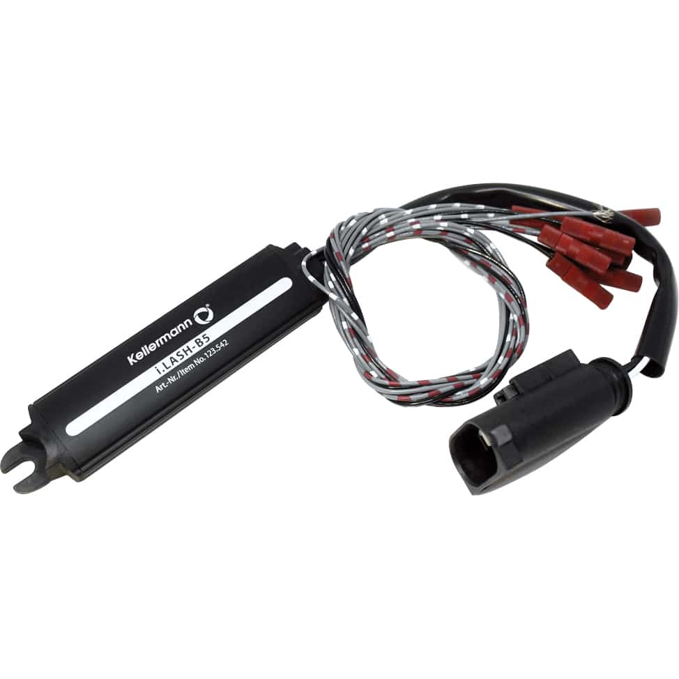 Kellermann Anschlusskabel mit Elektronik für LED Blinker i.LASH B5 - Motorradteile & Ersatzteile - Beleuchtung