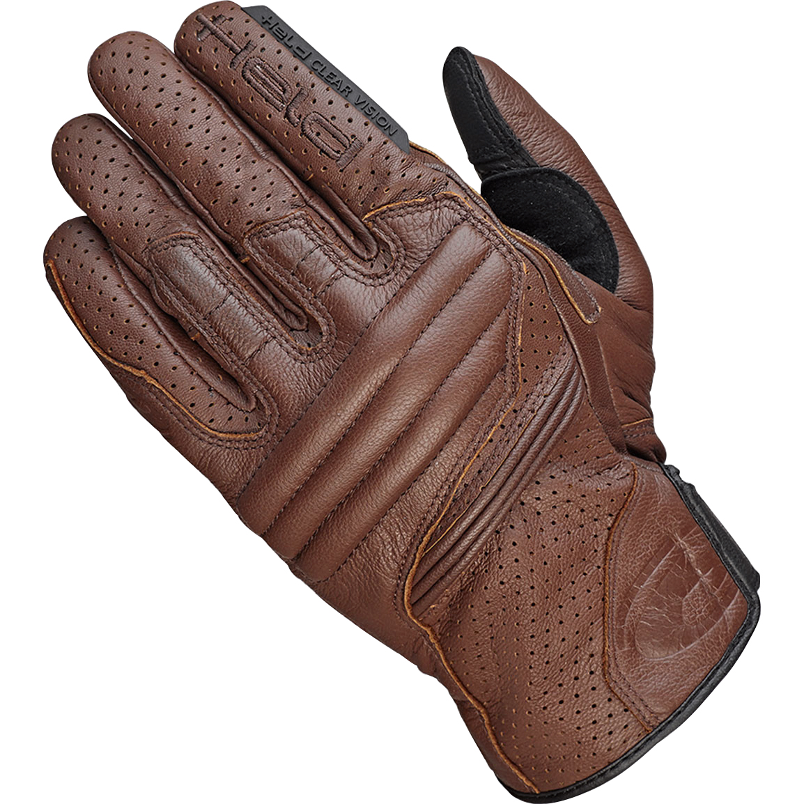 Held Rodney II Damen Lederhandschuh kurz braun 8 - Motorradbekleidung - Lifestyle Motorradbekleidung