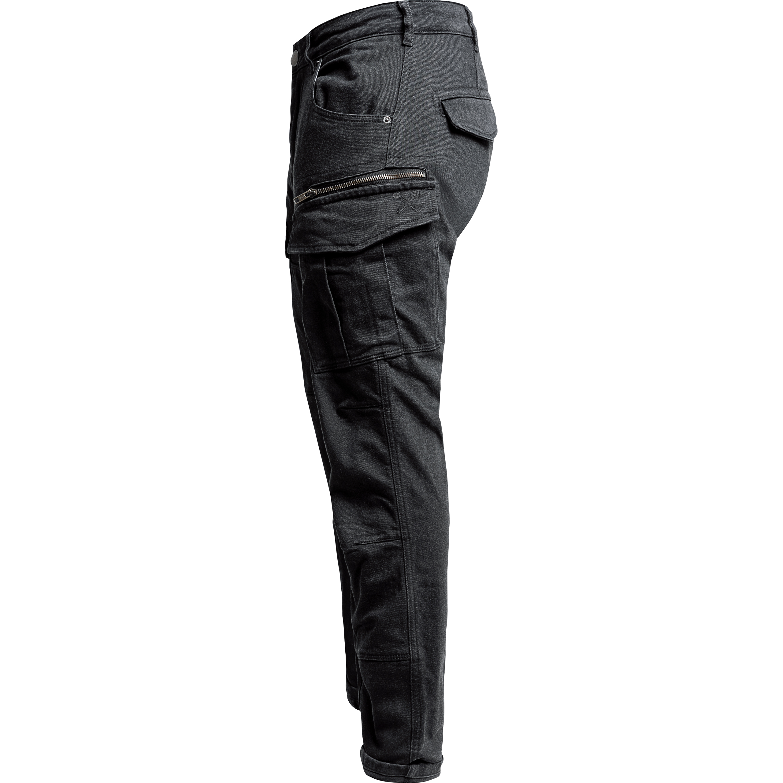 John Doe-Defender Mono Cargo Motorradhose schwarz 28/32-2100011999001236
