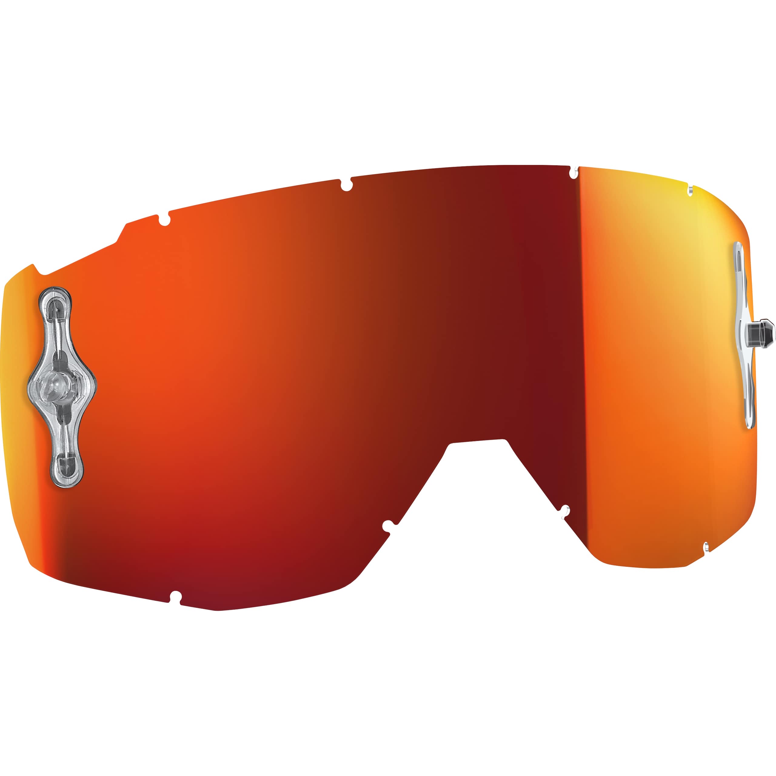 Scott-Ersatzglas afc Works Primal/Hustle/Split orange verchromt-4505371999011
