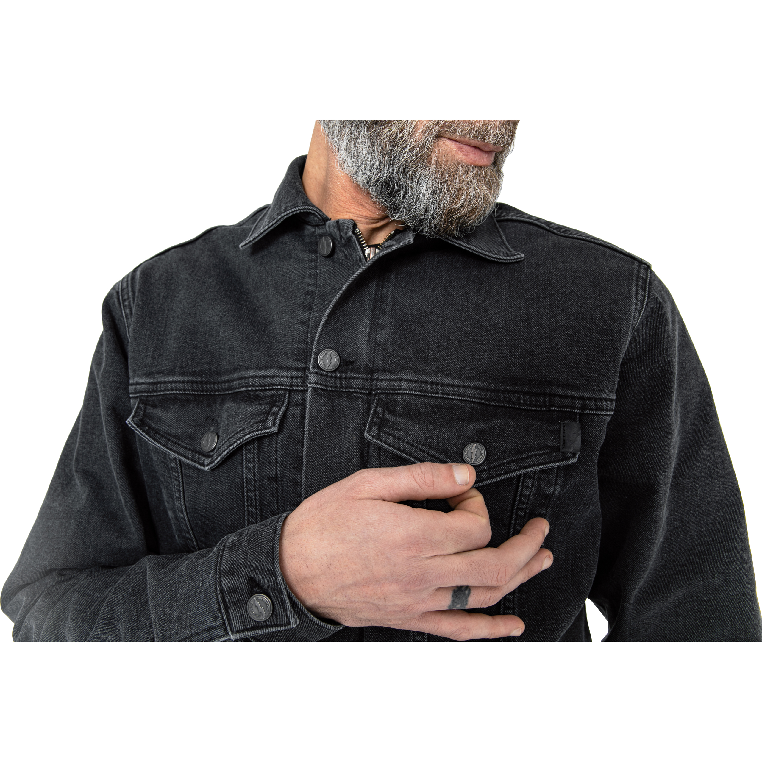 John Doe-Maverick Textiljacke schwarz XS-1000191999001007