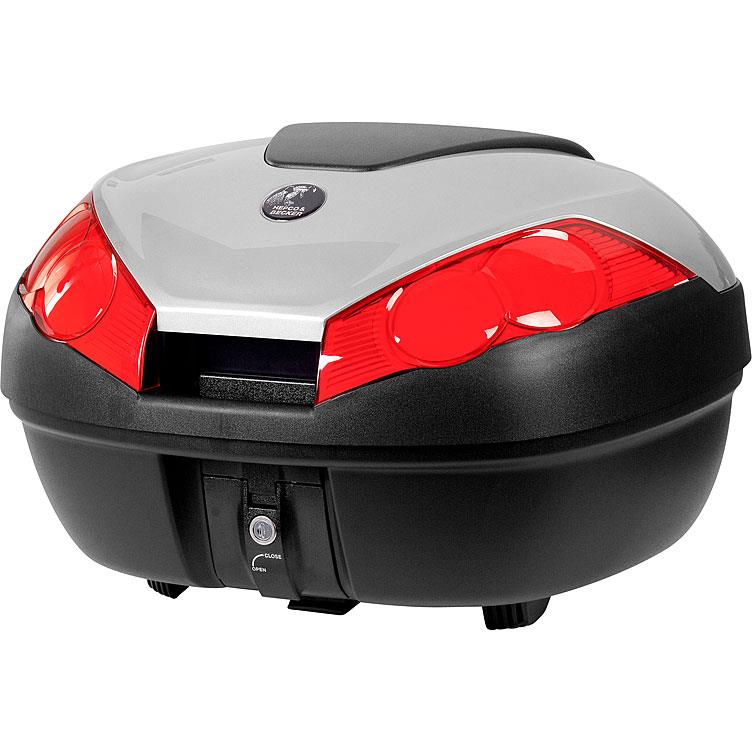Hepco & Becker-Topcase Journey 52 Liter schwarz/silber-5534251000000200