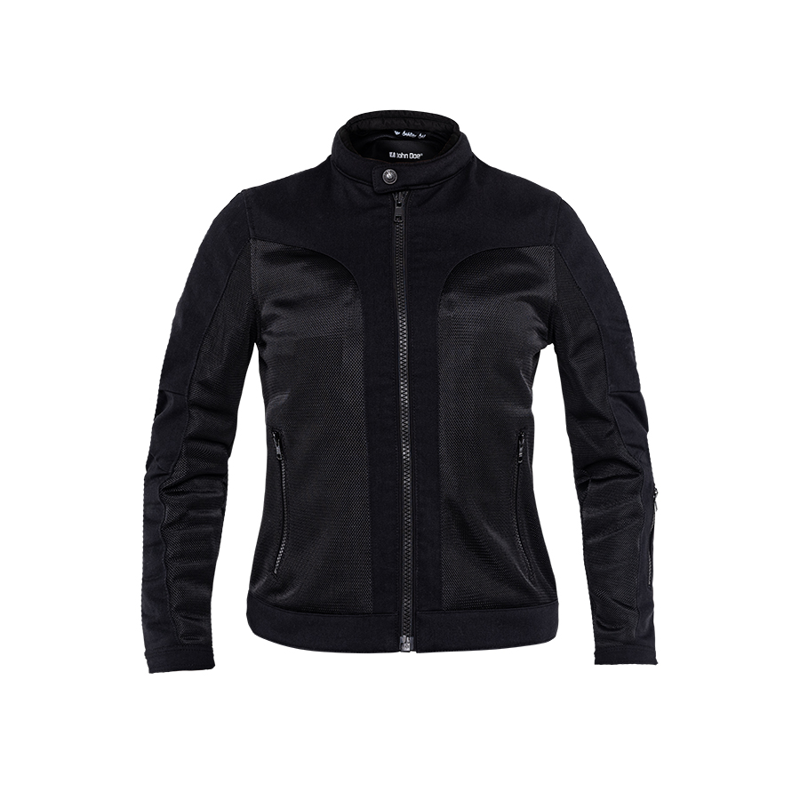 John Doe Aero mesh women jacket black
