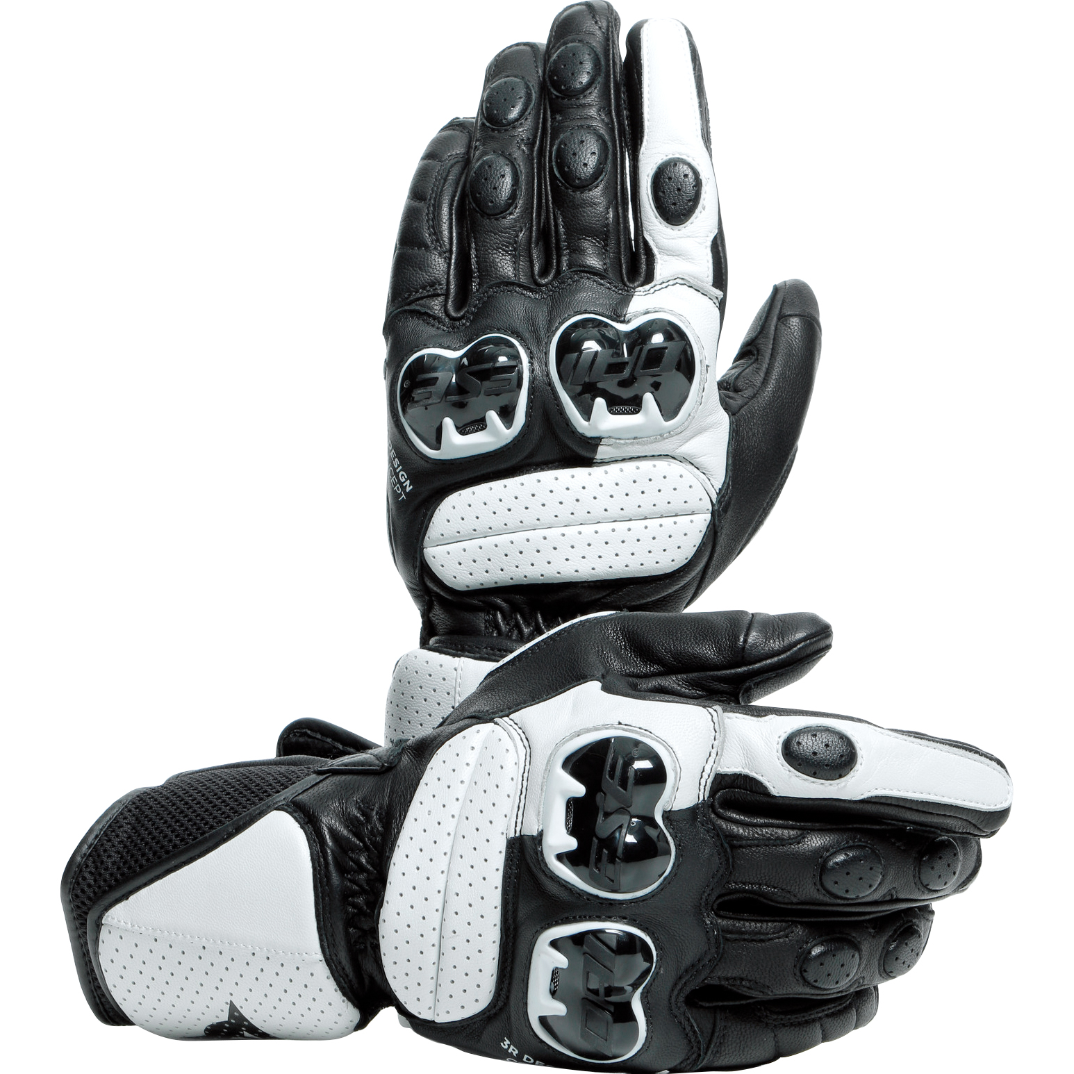 Dainese-Impeto Handschuh schwarz/weiß XL-3111571006004011
