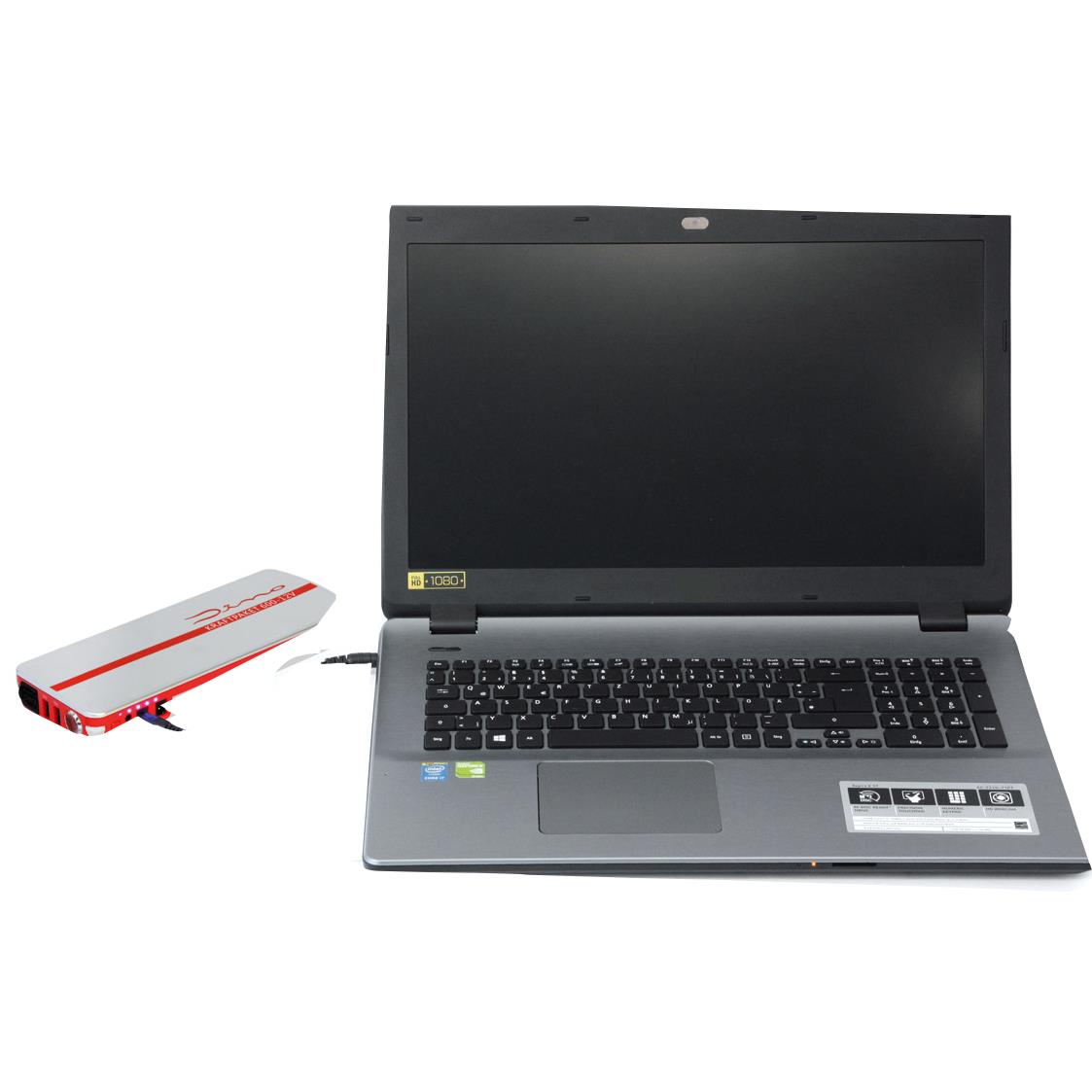 Dino KRAFTPAKET-Starthilfegerät/Powerbank 5in1, 12V, 18Ah, 600A, 66,6Wh-5711271187001002