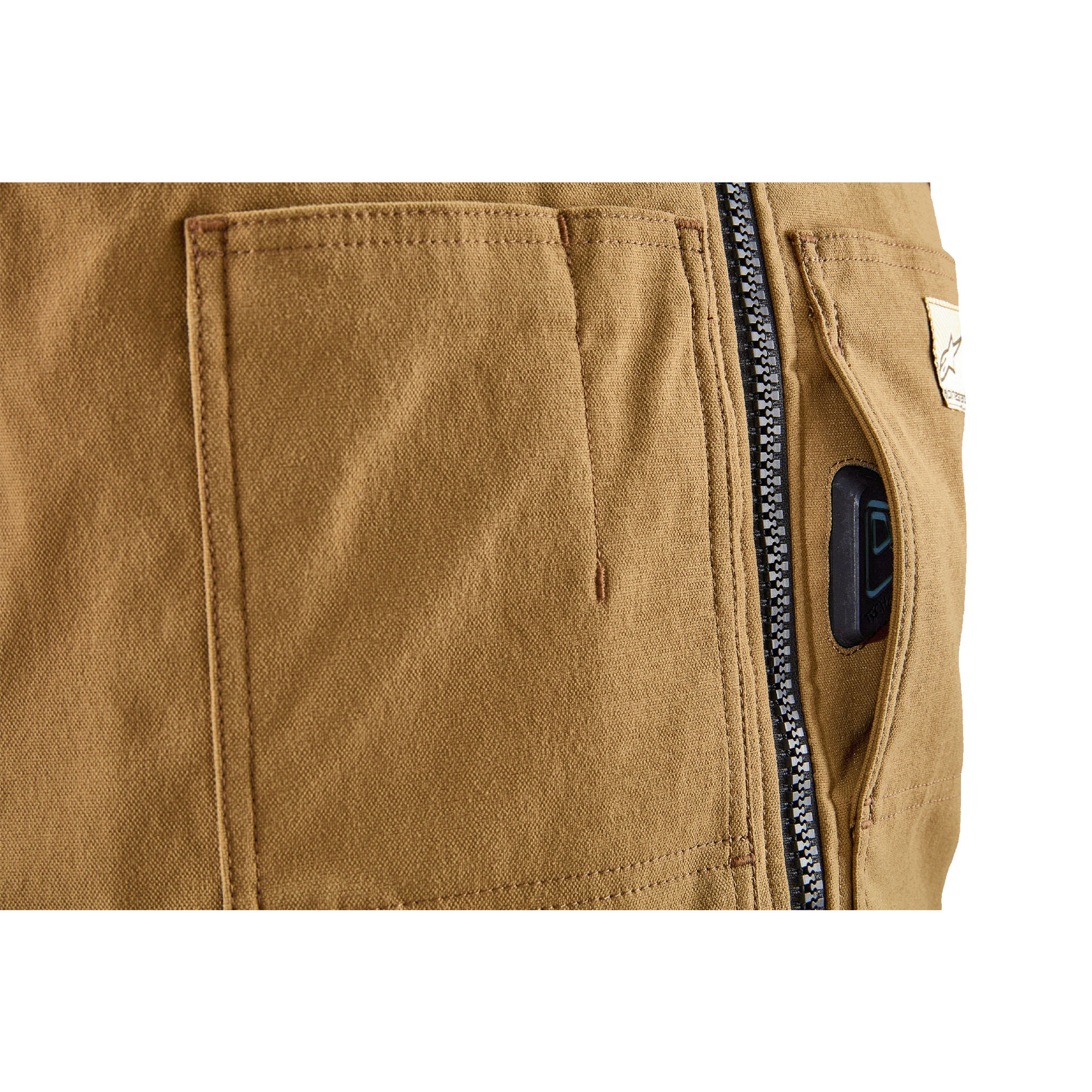 Alpinestars-Tech-Air 3 V2 Canvas Airbag Weste tan XS-0001870999074007