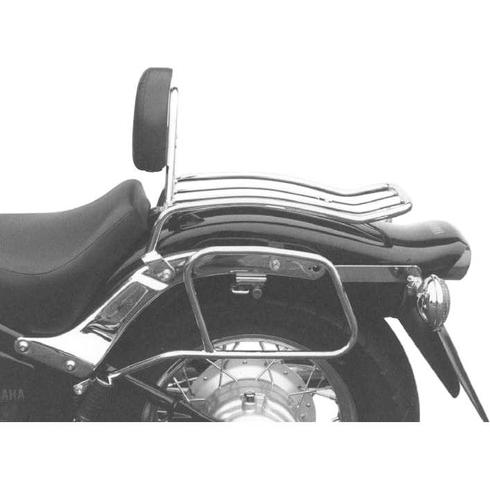 Hepco & Becker Solorack chrom für Yamaha XVS 650 Drag Star - Motorradzubehör - Motorradgepäck