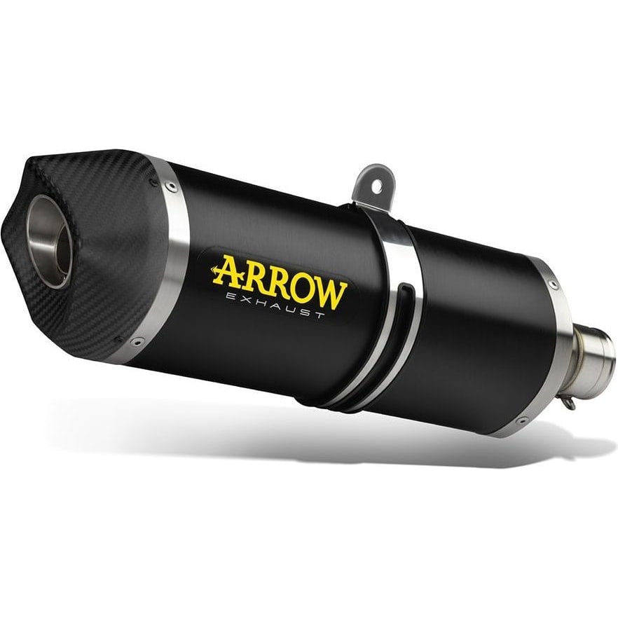 Arrow Exhaust Auspuff Race-Tech 71943AKN schwarz/Carbon f. CF 800 MT 22-24 - Motorradteile & Ersatzteile - Auspuff
