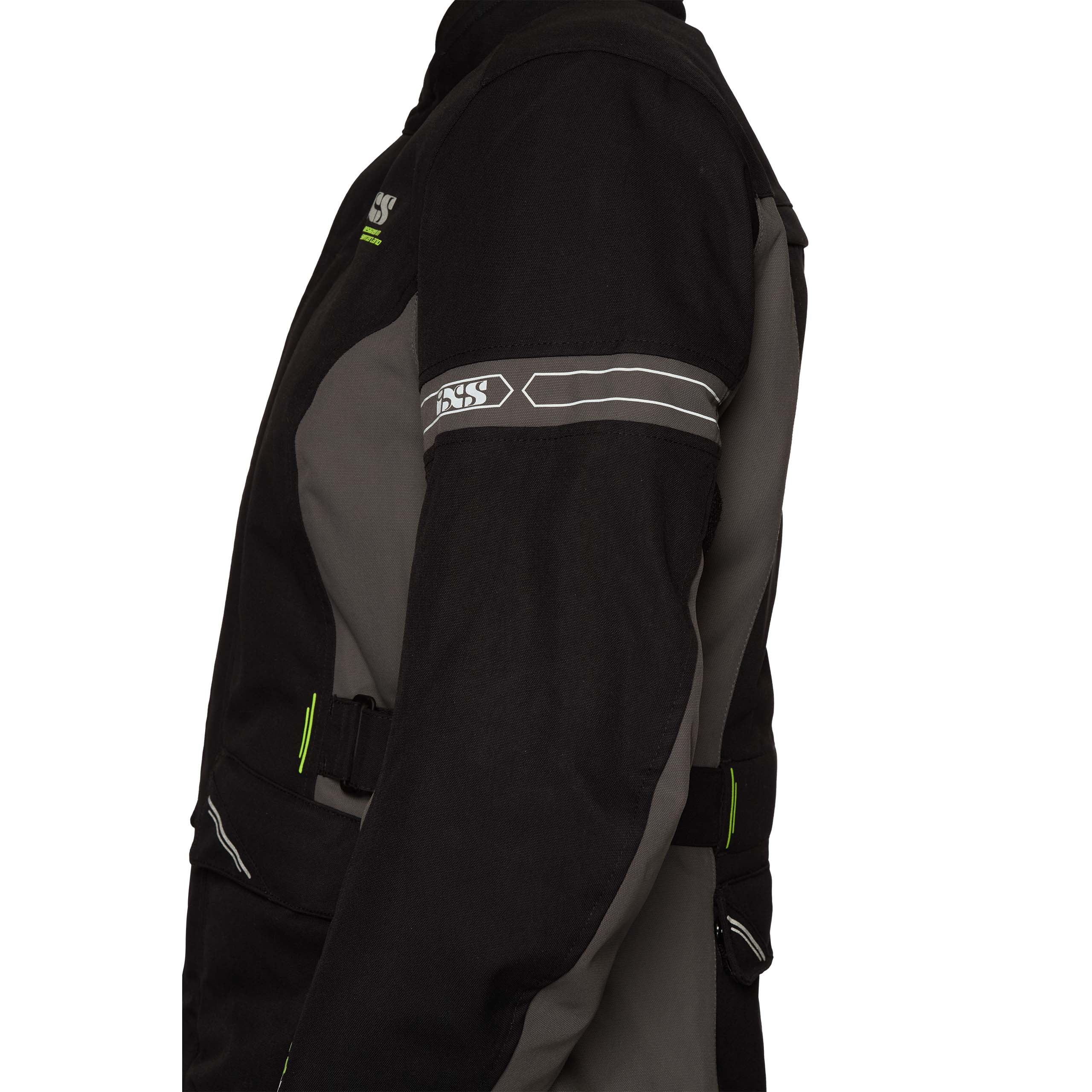 IXS-Laminat-ST-Plus Damen Textiljacke schwarz/grau 3XL-2016491999007113