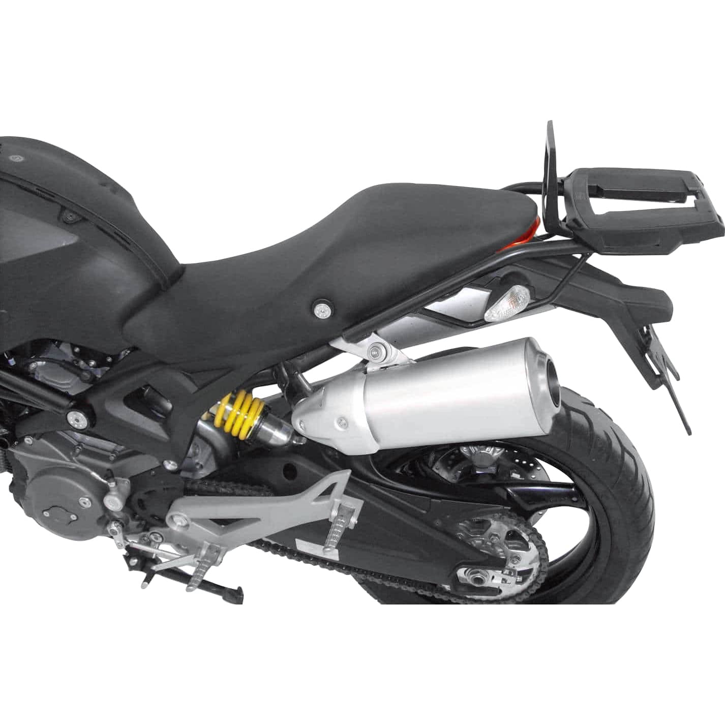 Hepco & Becker Alurack Gepäckbrücke schwarz für Ducati Monster 696/796/1100 - Motorradzubehör - Motorradgepäck
