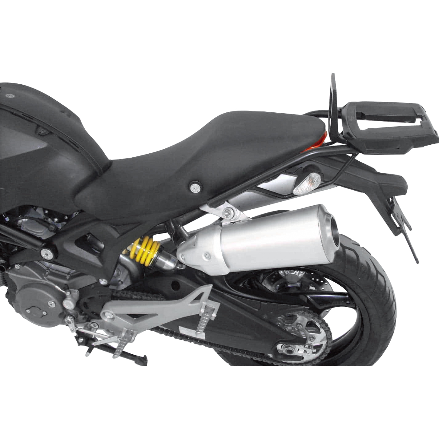 Hepco & Becker Alurack Gepäckbrücke schwarz für Ducati Monster 696/796/1100 - Motorradzubehör - Motorradgepäck