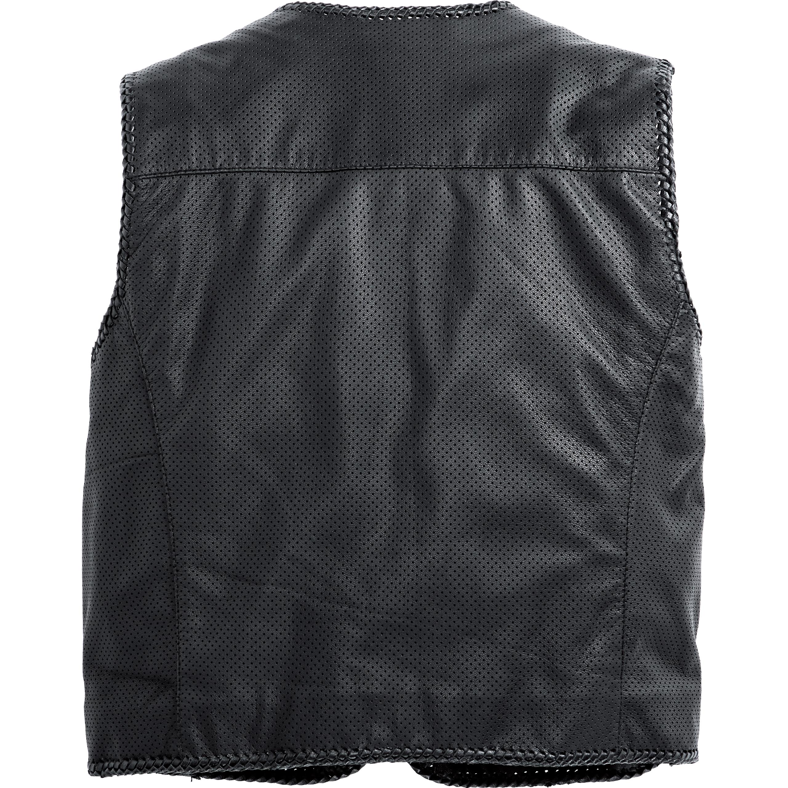 Spirit Motors-Lederweste gelocht 1.0 schwarz 4XL-8015191999001014