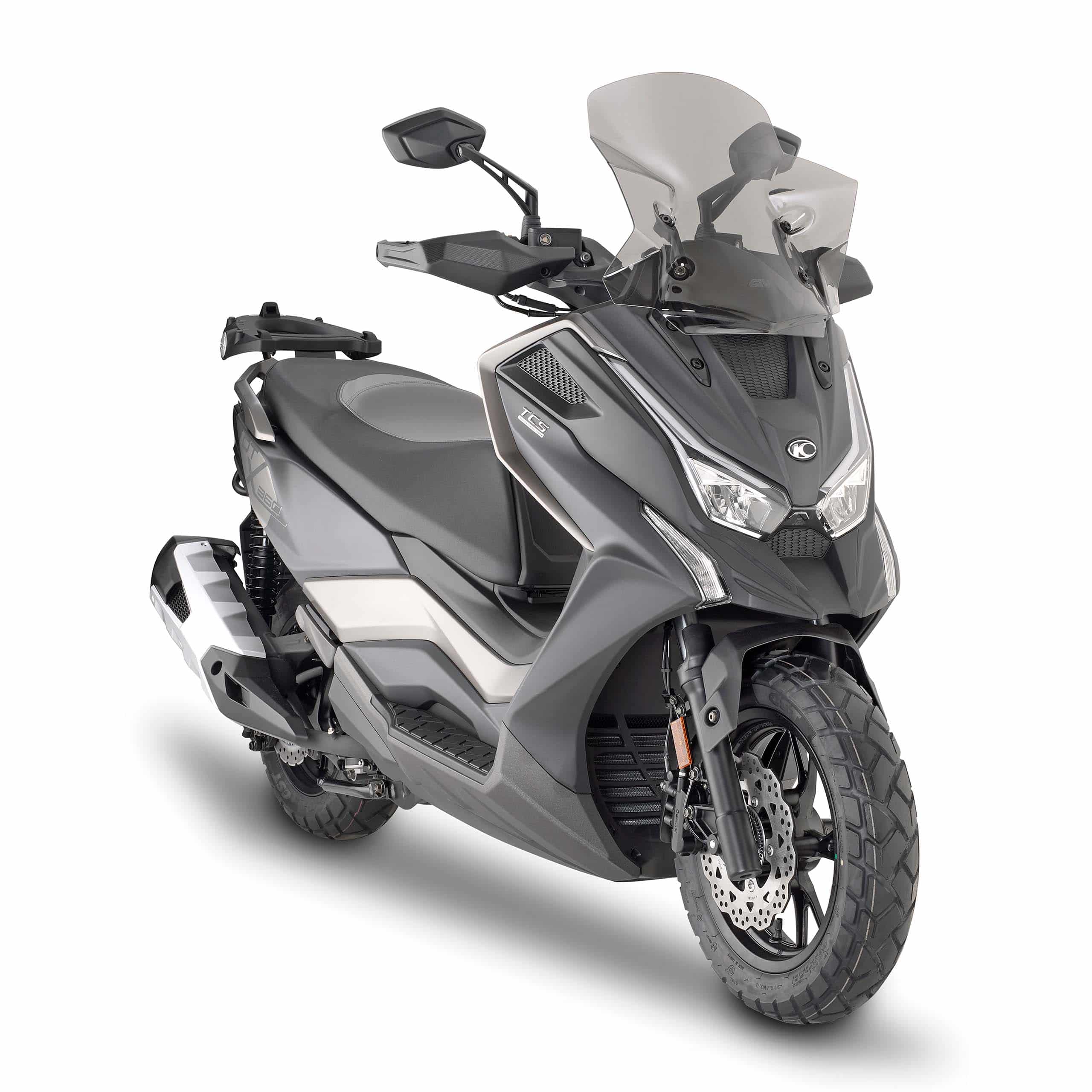 Givi Verkleidungsscheibe D6117SG getönt für Kymco DTX 360 2021- - Motorradteile & Ersatzteile - Anbauteile