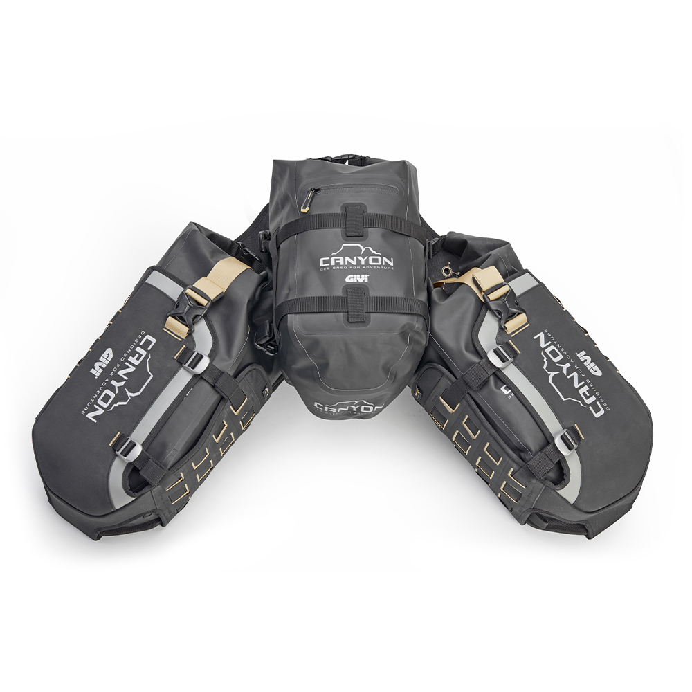 Givi Seiten-/Hecktaschensatz Canyon GRT721B 44 Liter - Motorradzubehör - Motorradgepäck