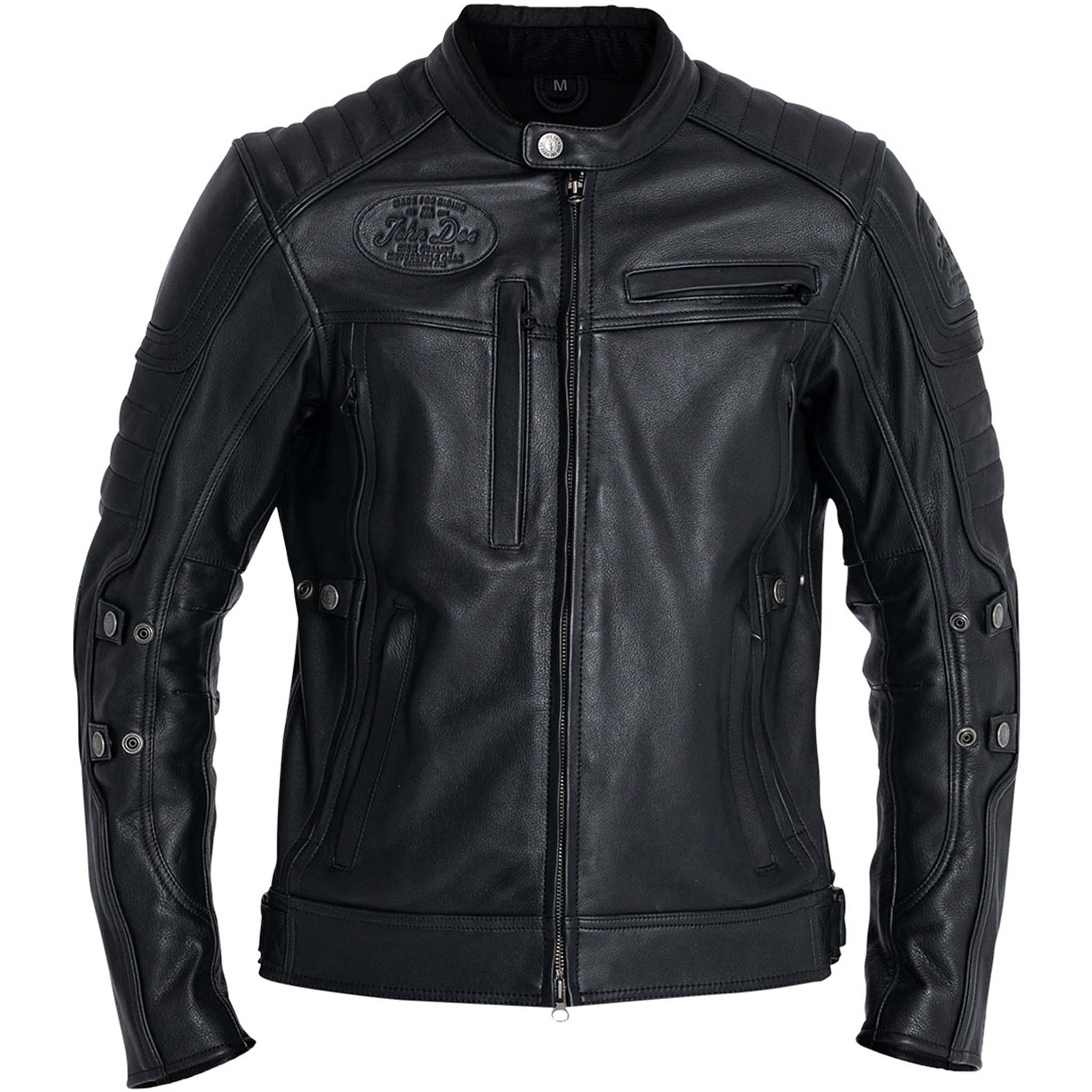 John Doe Technical Lederjacke schwarz M - Motorradbekleidung - Motorradbekleidung Herren