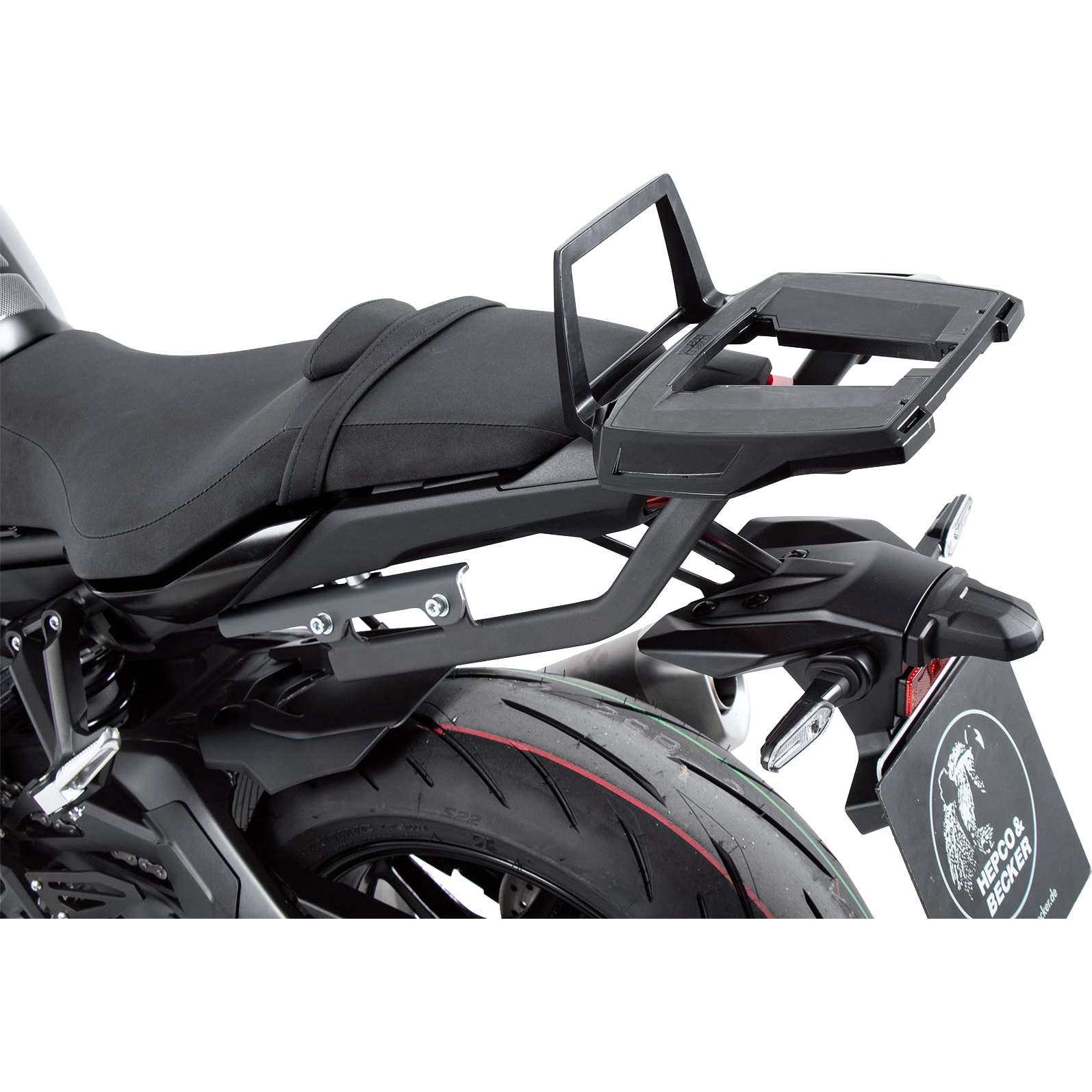 Hepco & Becker Alurack Gepäckbrücke anthrazit für Yamaha MT-10 /SP 2022- - Motorradzubehör - Motorradgepäck
