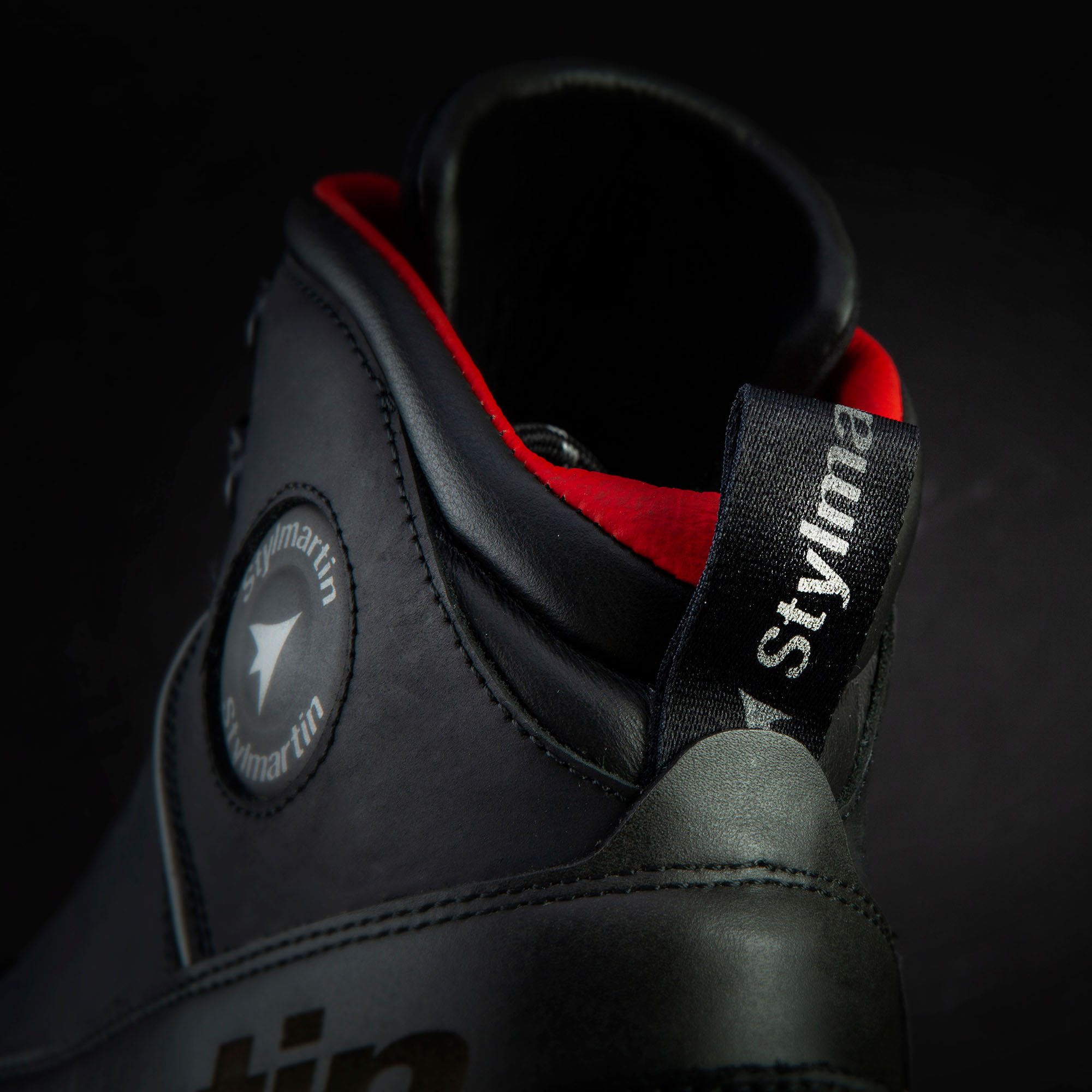 Stylmartin-Vertigo WP Motorradschnürschuh schwarz 46-0001859999001746