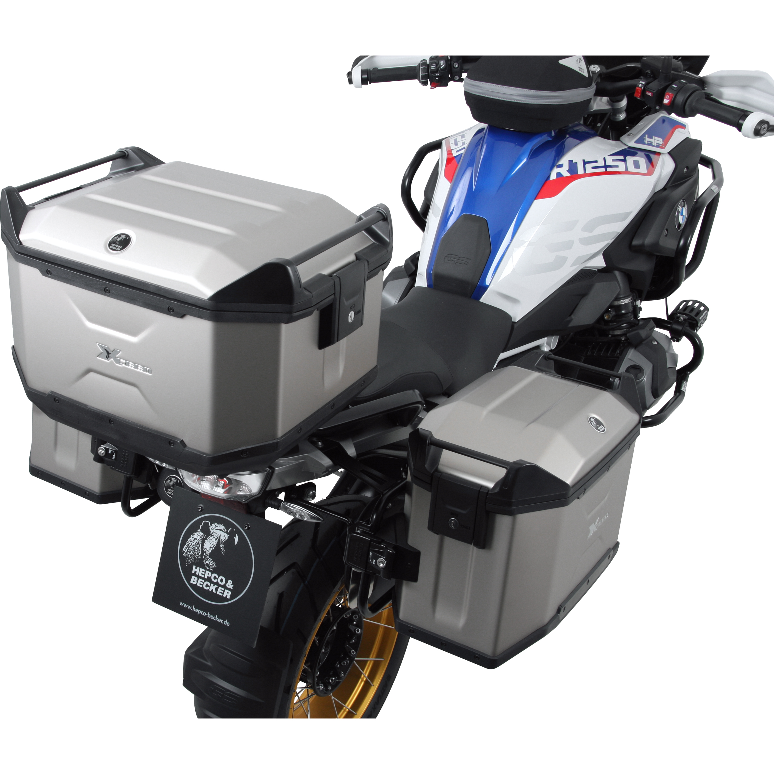 Hepco & Becker-Topcase Xceed Aluminium 45 Liter-5728061203000241