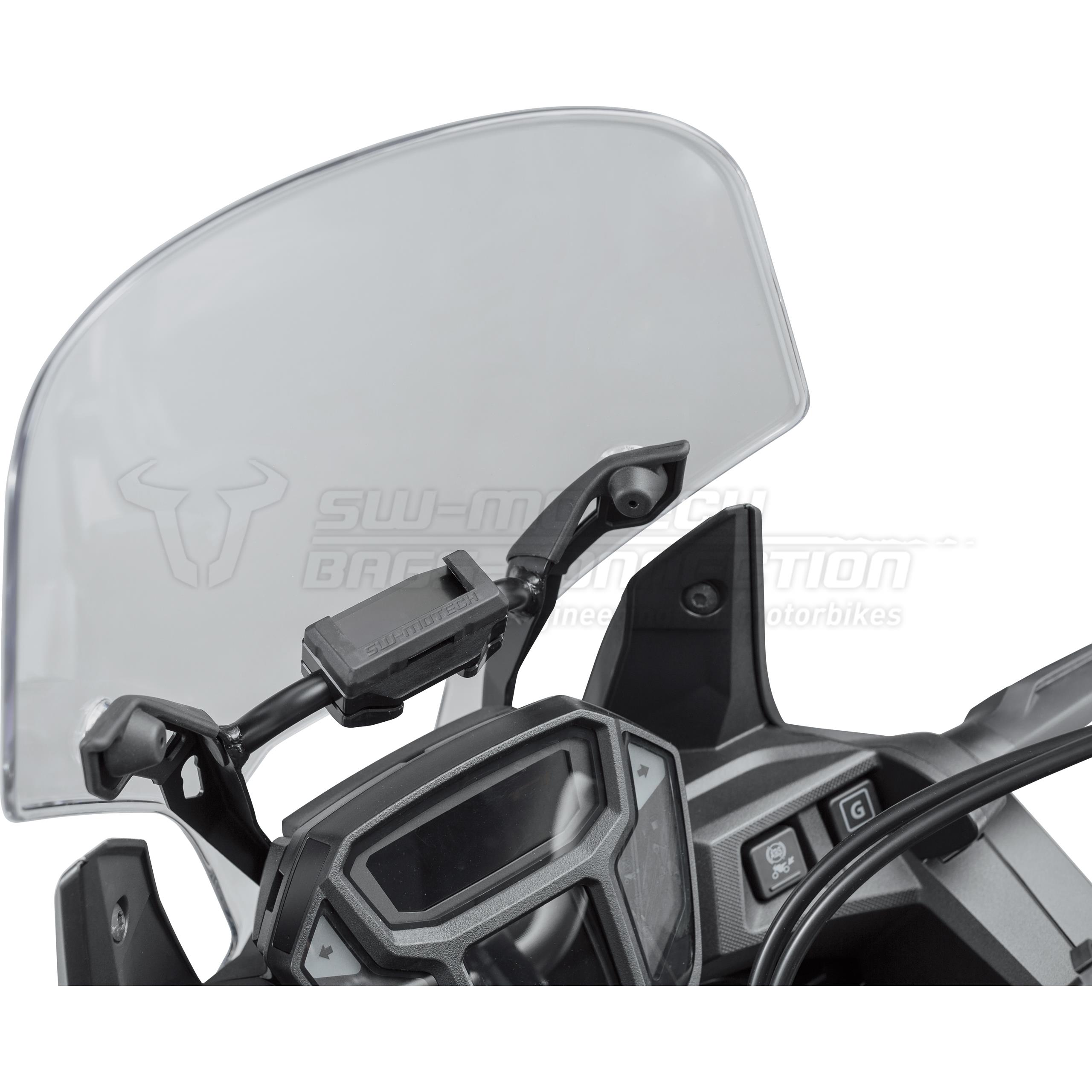 SW-MOTECH-Navi-Halter Quick-Lock an Rohr-5638841181010050