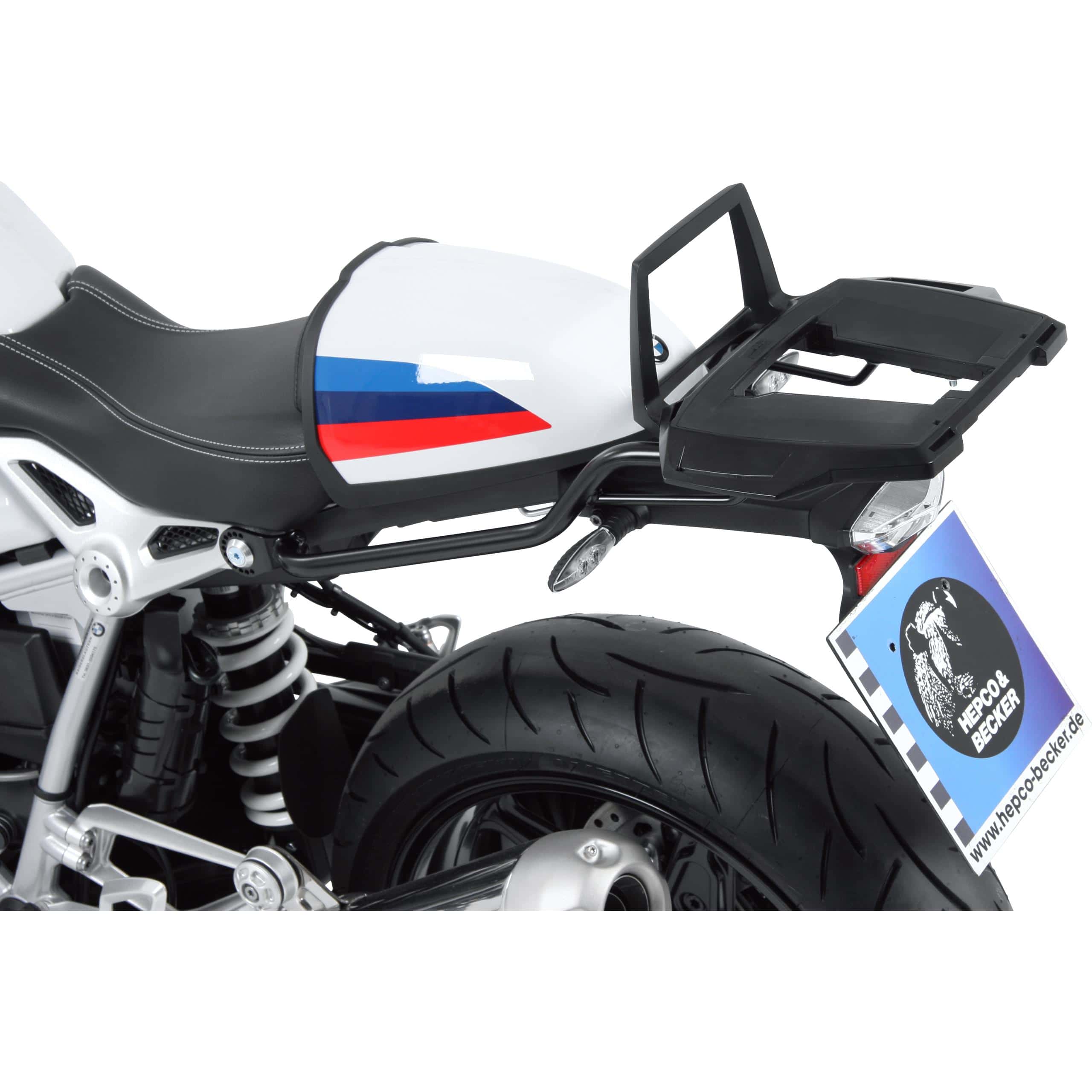 Hepco & Becker Alurack Gepäckbrücke schwarz für BMW R nineT Racer - Motorradzubehör - Motorradgepäck