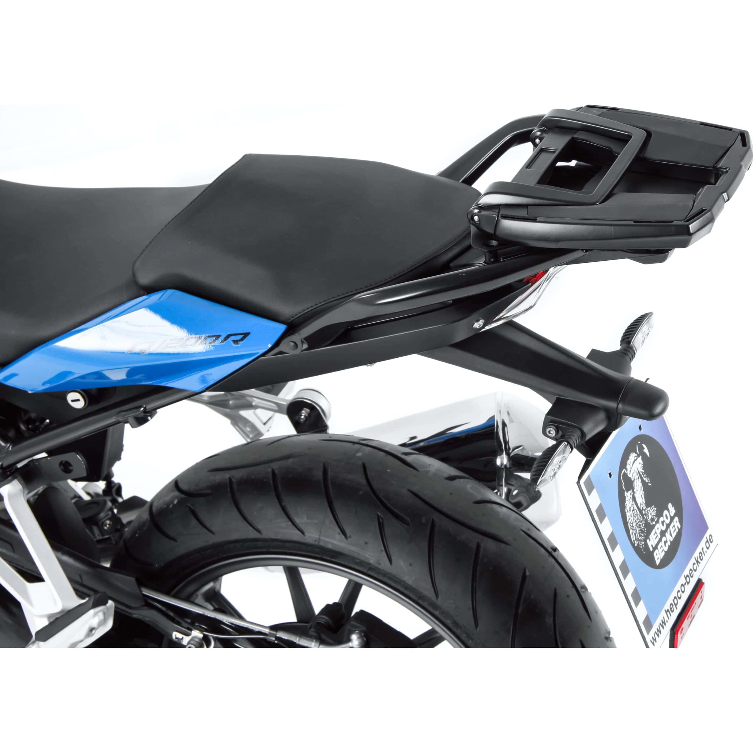 Hepco & Becker Easyrack Gepäckträger schwarz für BMW R 1250 R mit OEM Träge - Motorradzubehör - Motorradgepäck