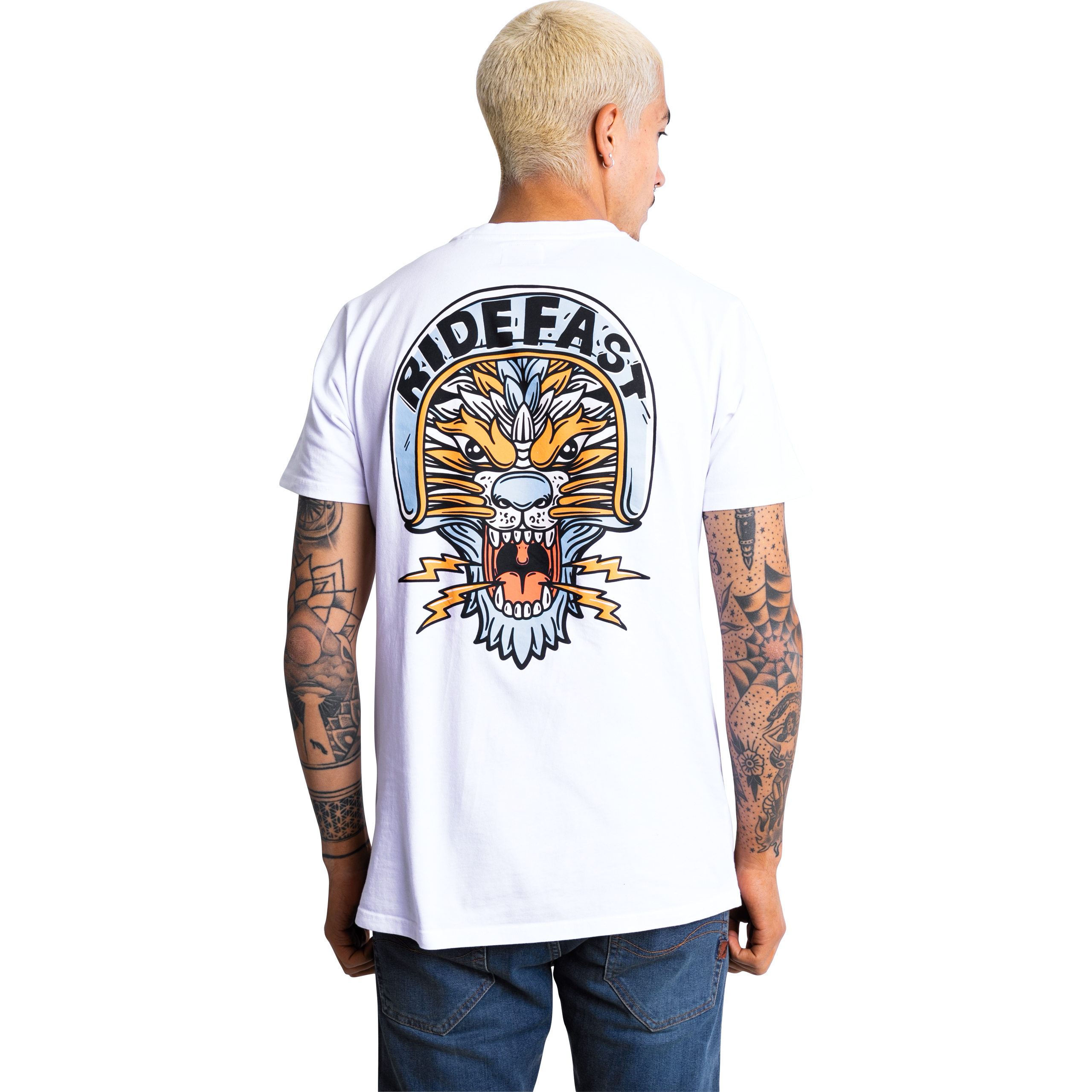 John Doe-T-Shirt Lion weiß-8021211999004