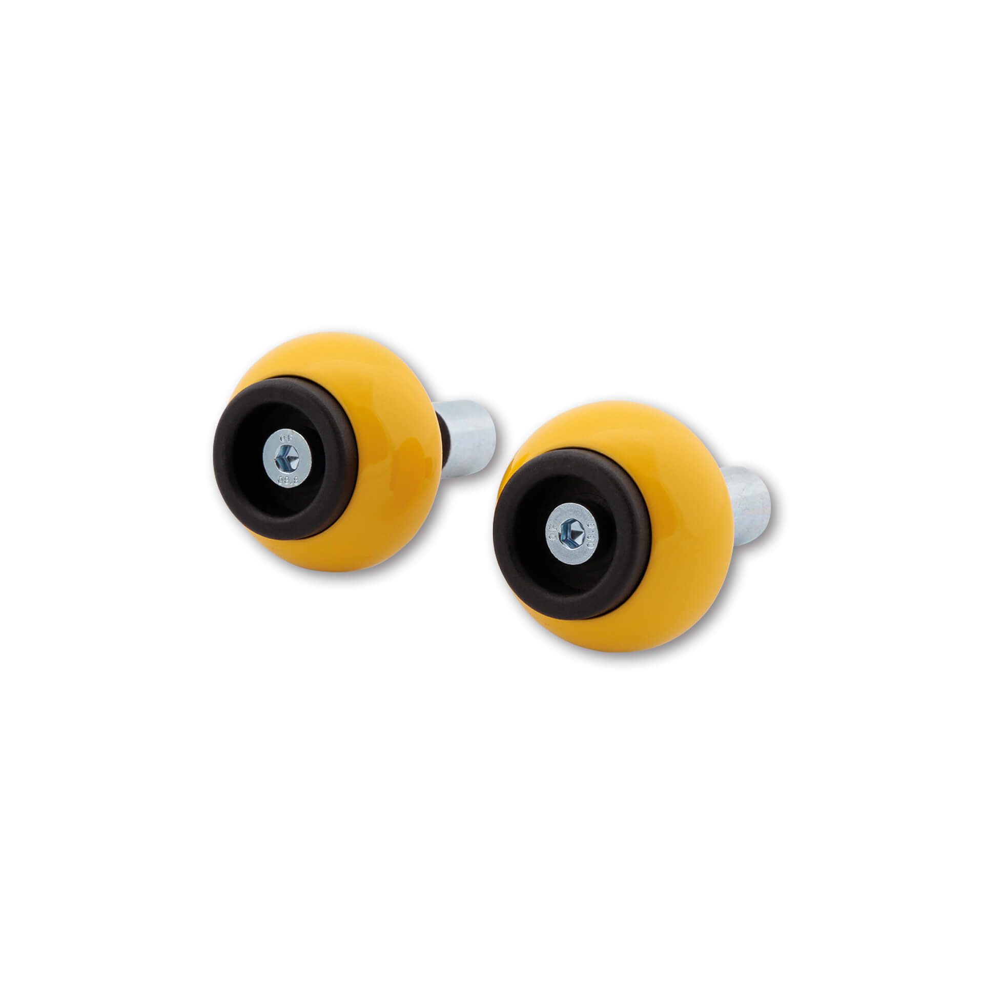 LSL Lenkergewichte für 14mm Innen-Ø Crash Ball Classic gelb - Motorradteile & Ersatzteile - Lenker, Griffe & Hebel